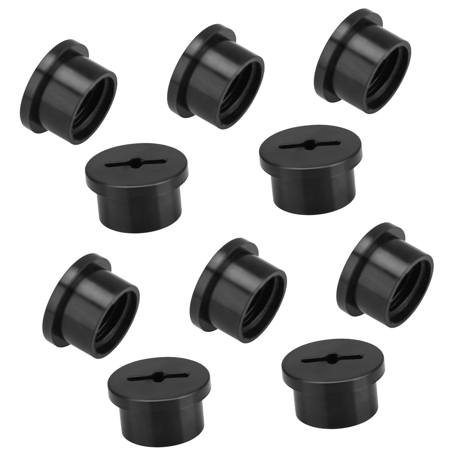 10Pcs Football Helmet Bladder Valve Screws Stabilization Valve Retainer Caps