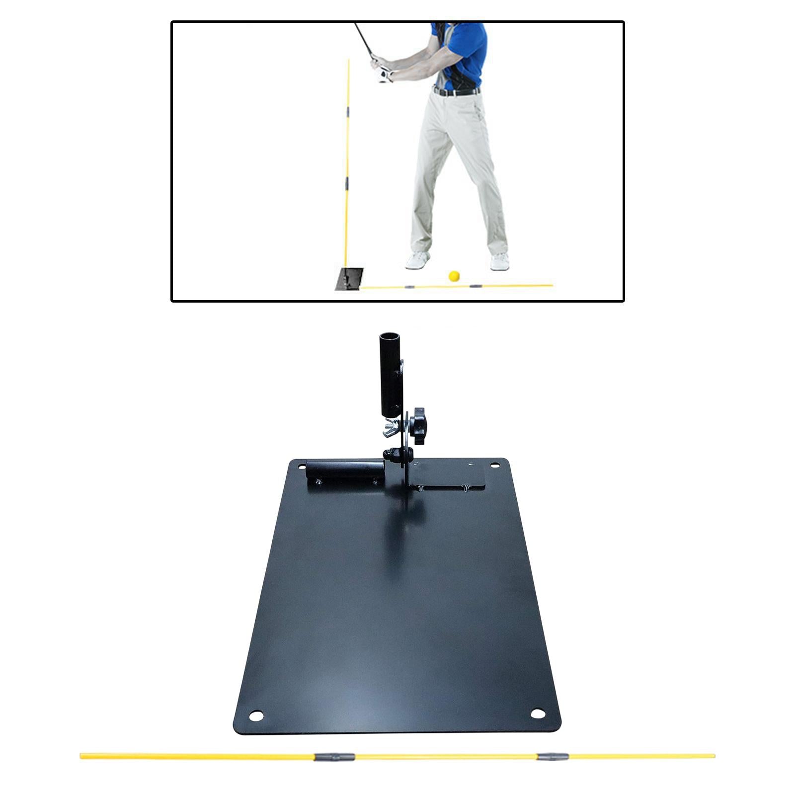 Golf Alignment Stick Set Swing Training Aid for Indoor Outdoor Golfer Adults