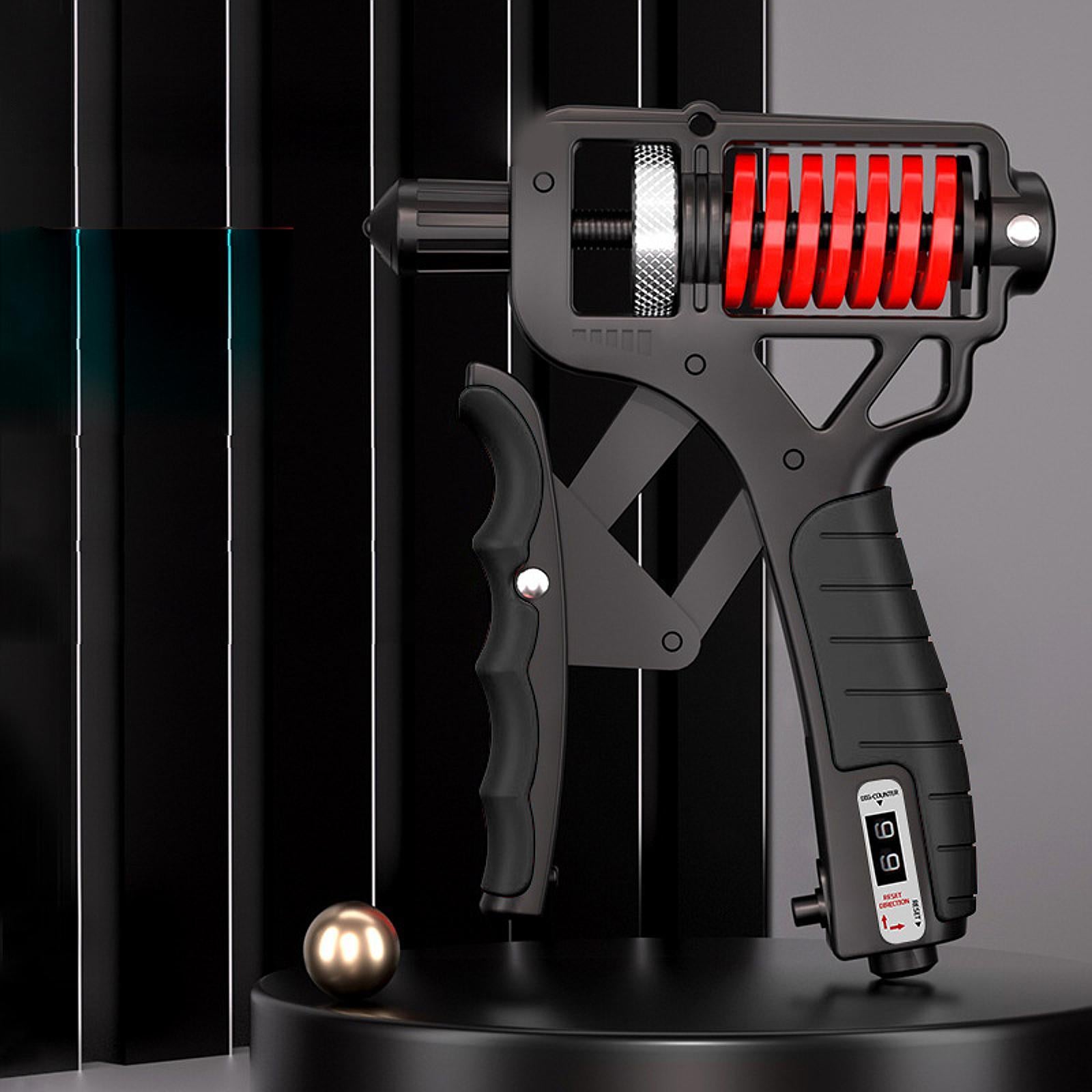 Hand Grip Strengthener with Counter Anti Slip Portable Grip Strength Trainer Black