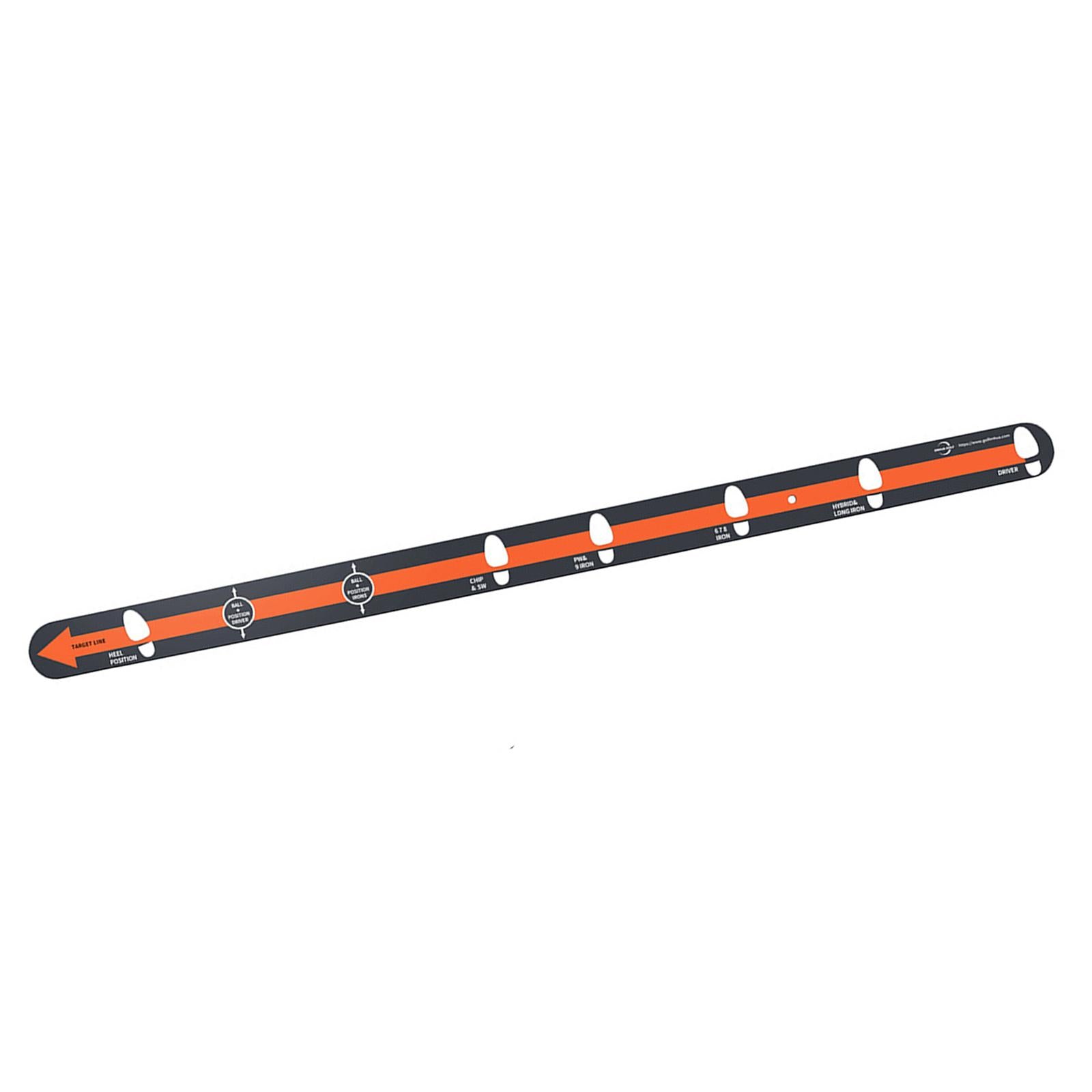 Golf Practice Putting Golf Putting Alignment Rail for Games Backyard Golfing