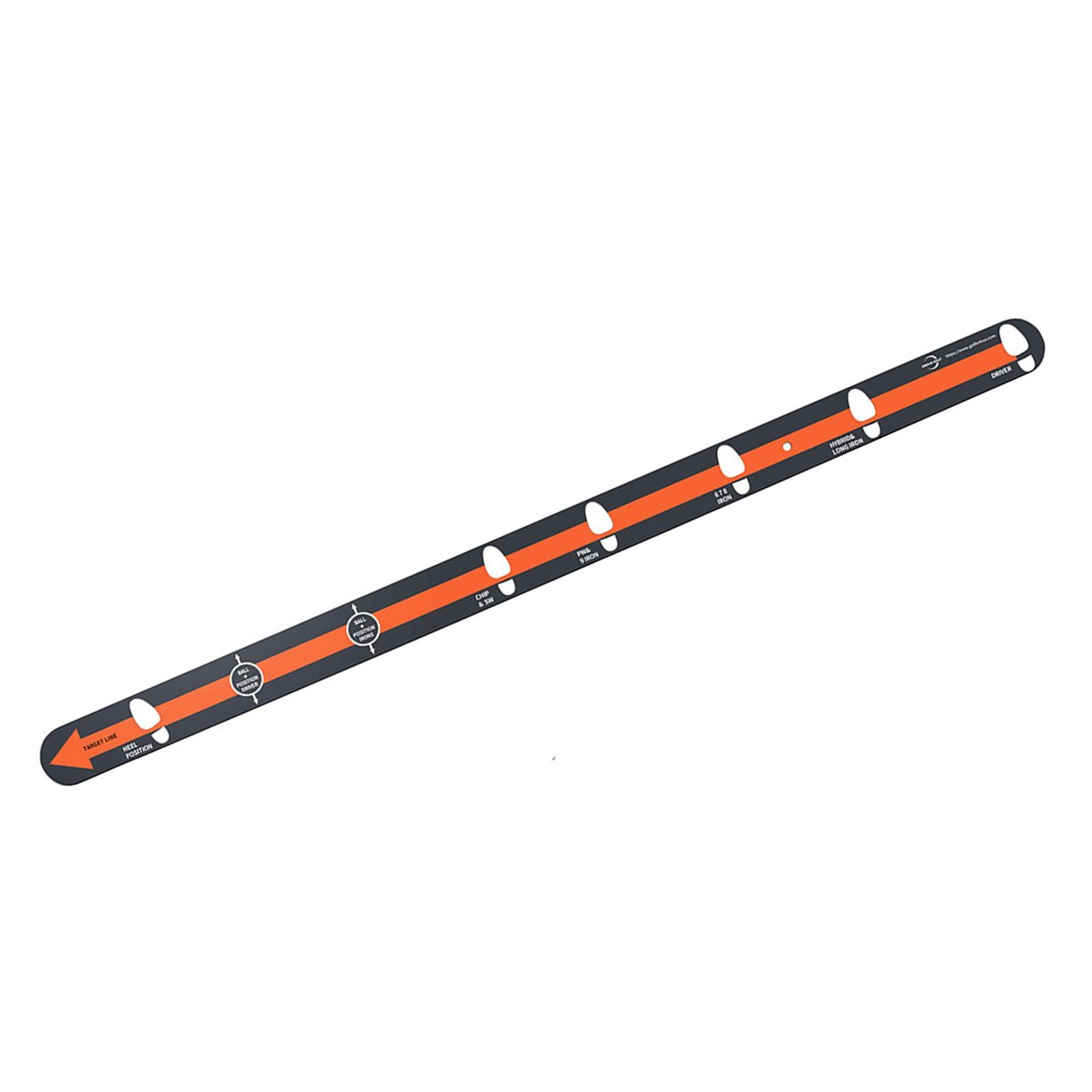 Golf Practice Putting Golf Putting Alignment Rail for Games Backyard Golfing