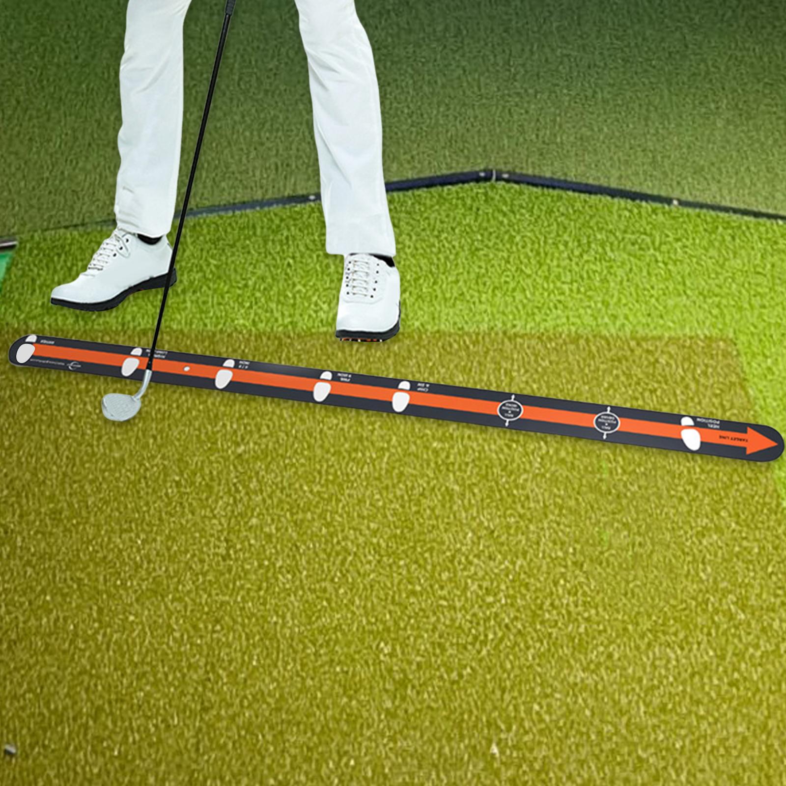 Golf Practice Putting Golf Putting Alignment Rail for Games Backyard Golfing