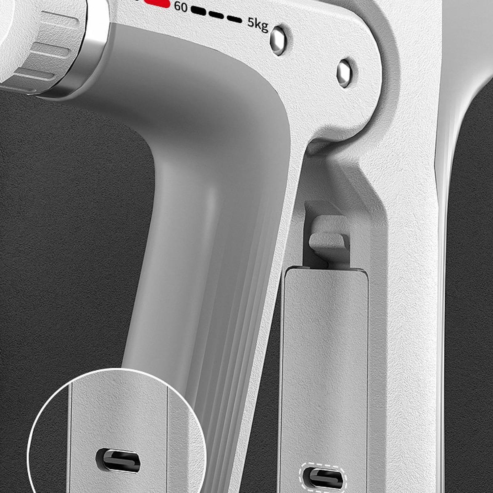 Hand Grip Strengthener Versatile Finger Exerciser for Home Gym Professionals White Gray