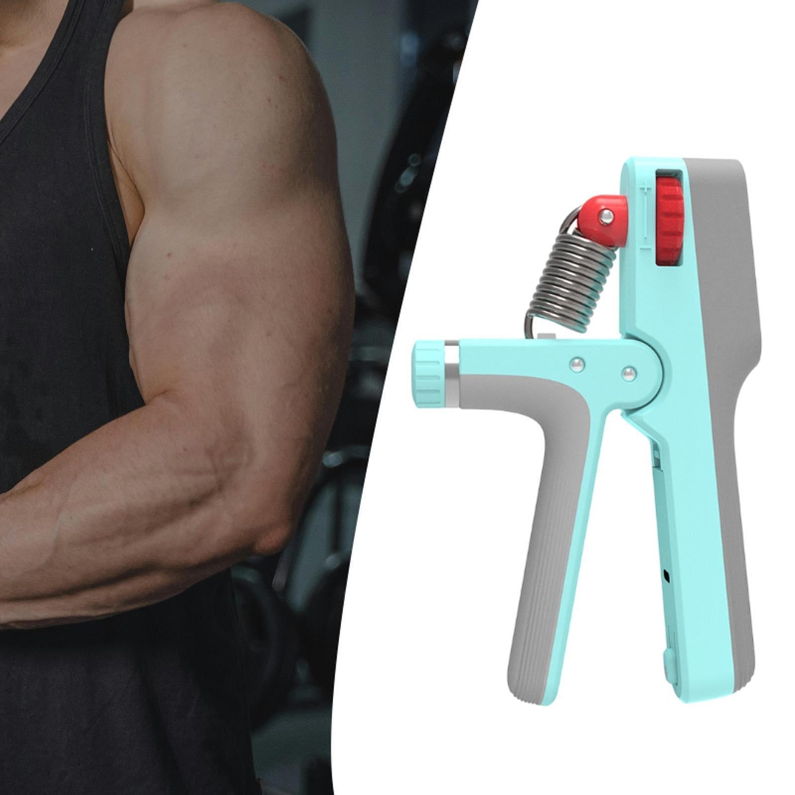 Hand Grip Strengthener Versatile Finger Exerciser for Home Gym Professionals Blue