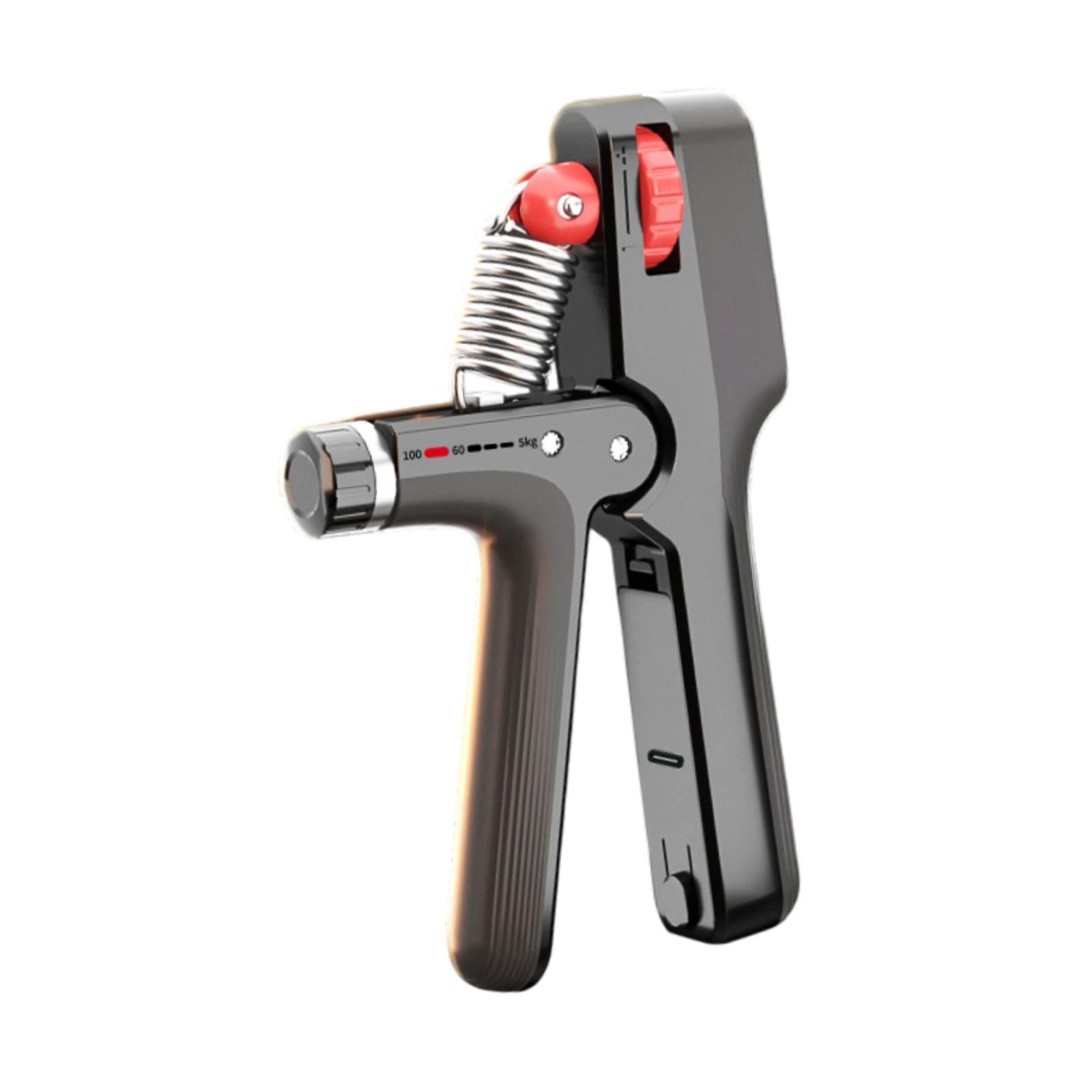 Hand Grip Strengthener Versatile Finger Exerciser for Home Gym Professionals Black