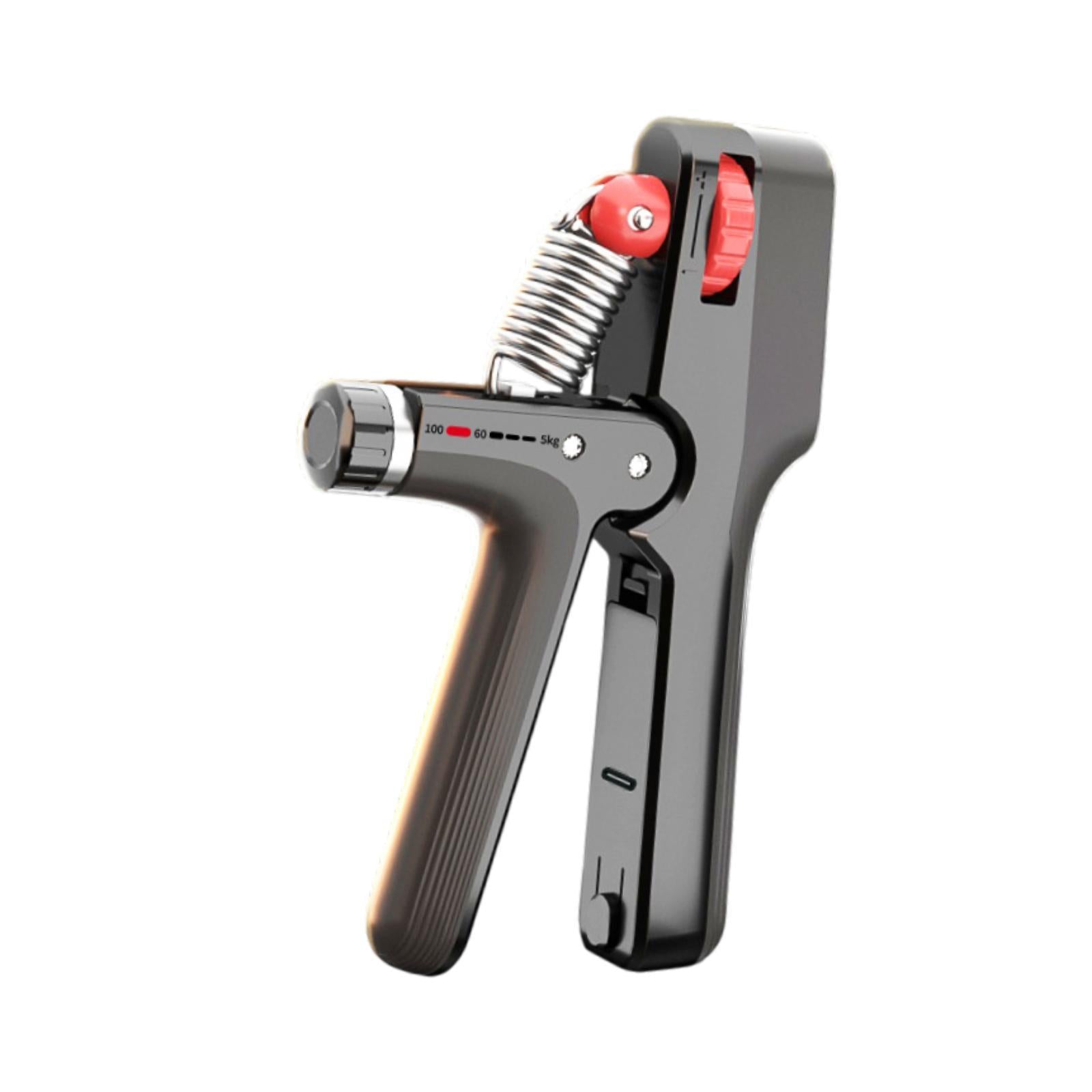 Hand Grip Strengthener Versatile Finger Exerciser for Home Gym Professionals Black