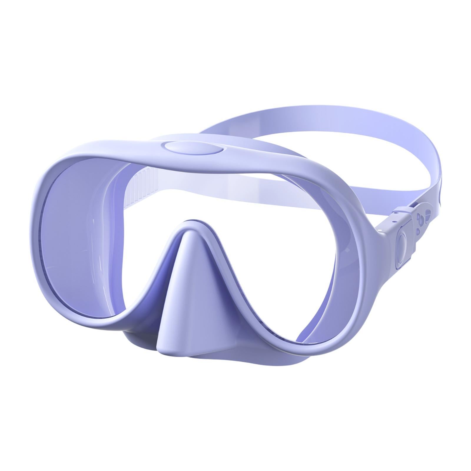 Adult Swim Goggles Clear View Eyewear for Swimming Pool Water Sports Diving Purple