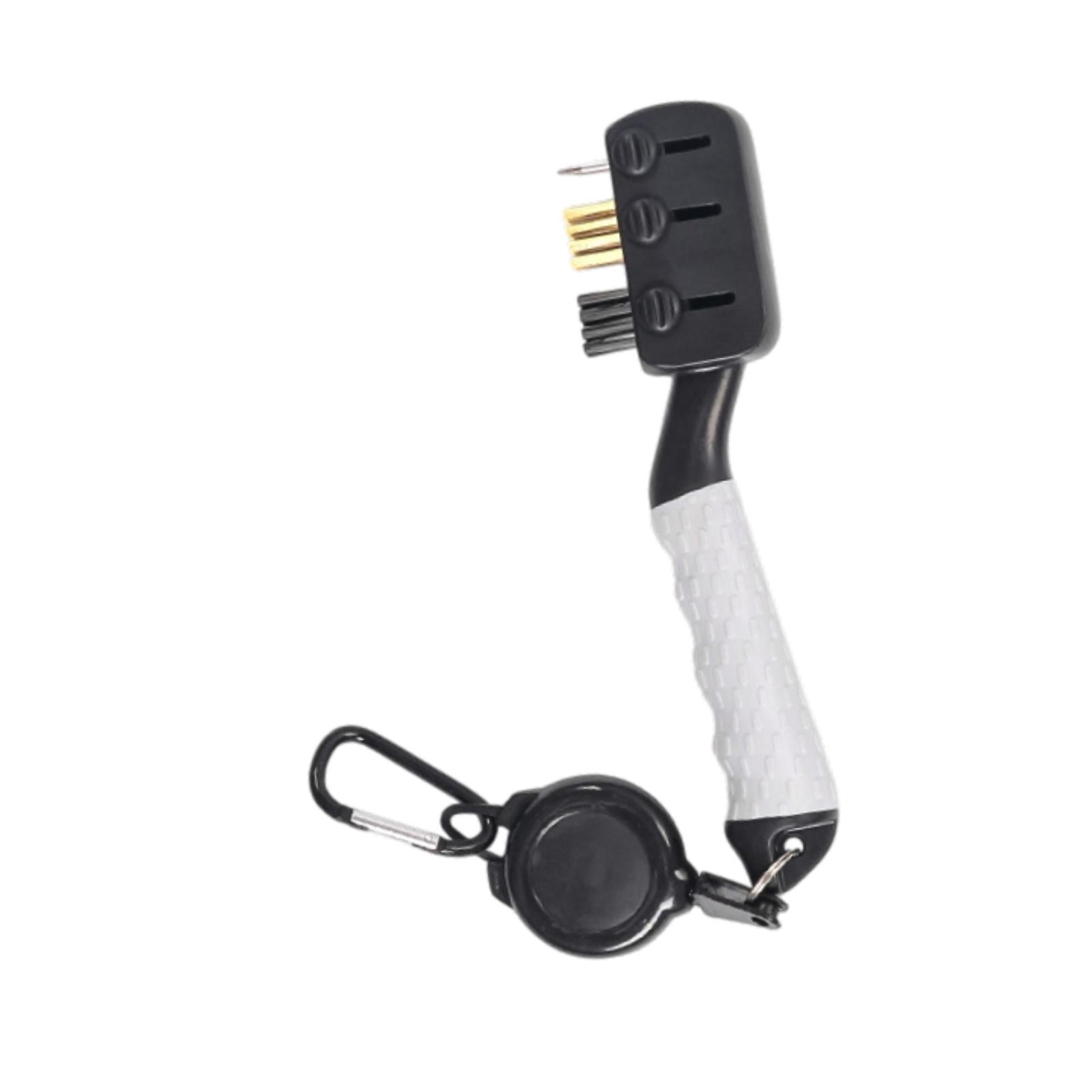 Golf Club Cleaner Brush Golf Accessories for Practicing Father's Day Outdoor White