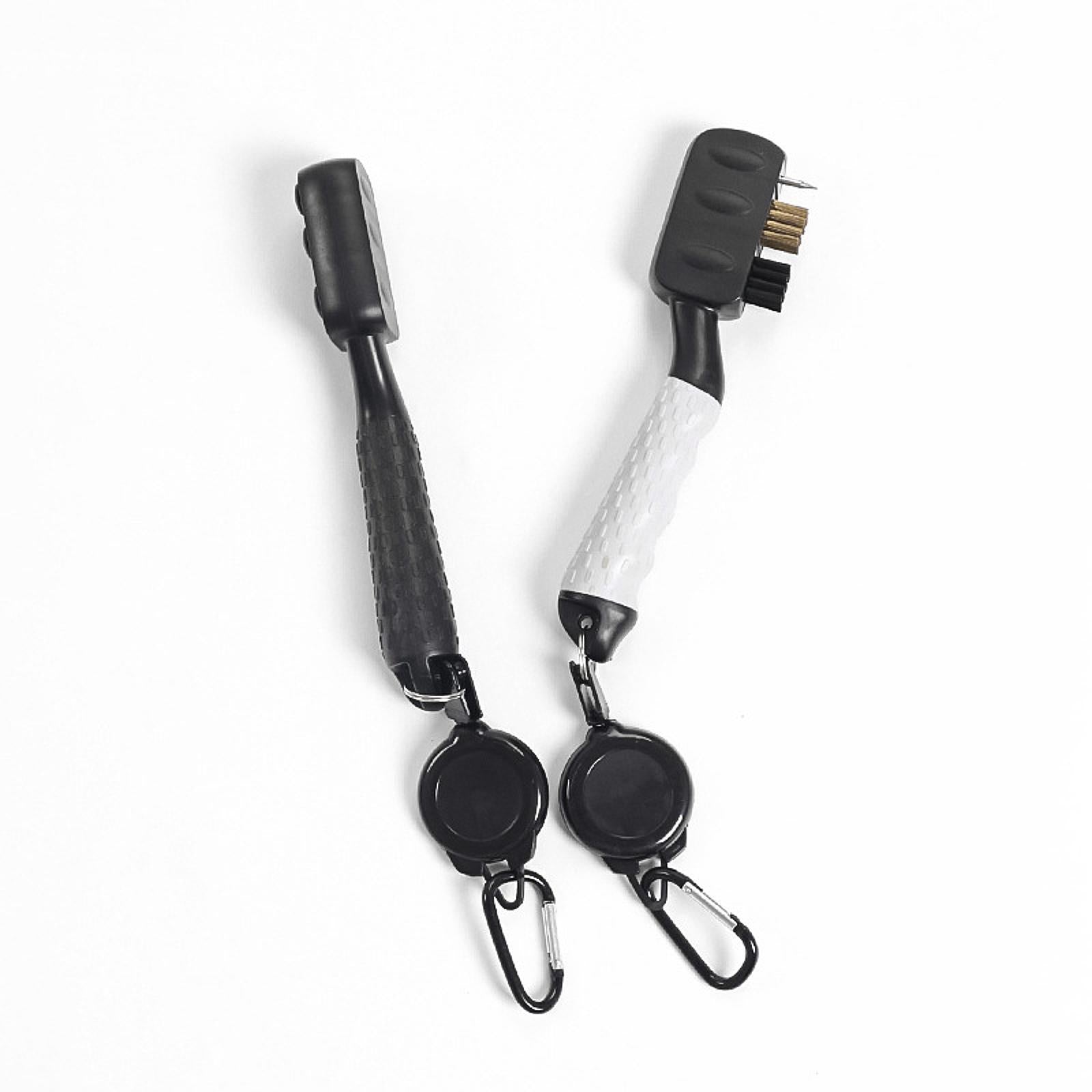 Golf Club Cleaner Brush Golf Accessories for Practicing Father's Day Outdoor White