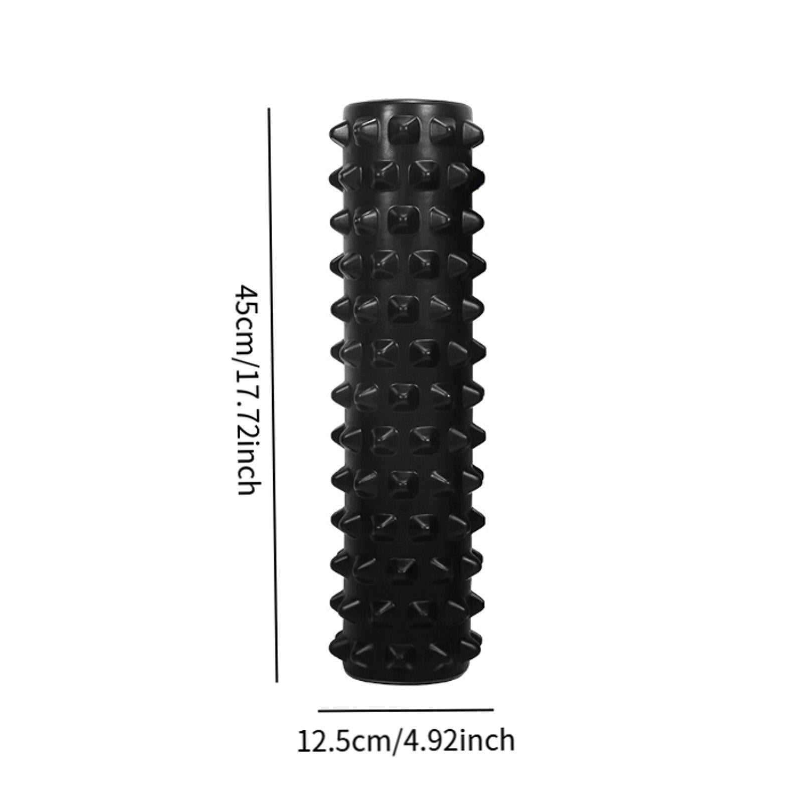 Yoga Foam Roller Professional Fitness Roller for Stretching Pilates Exercise Black