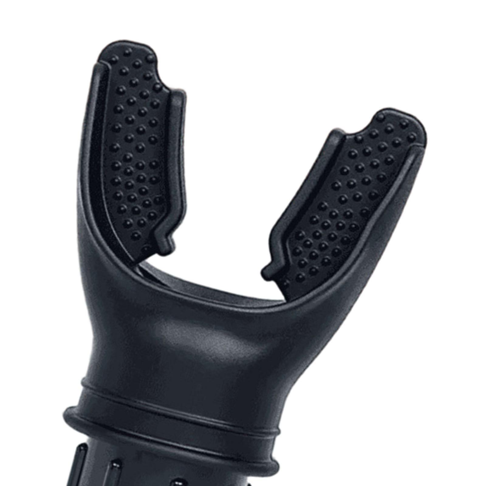 Breathing Trainer Breathing Exercise Trainer Lung Exercise for Riding Diving Black