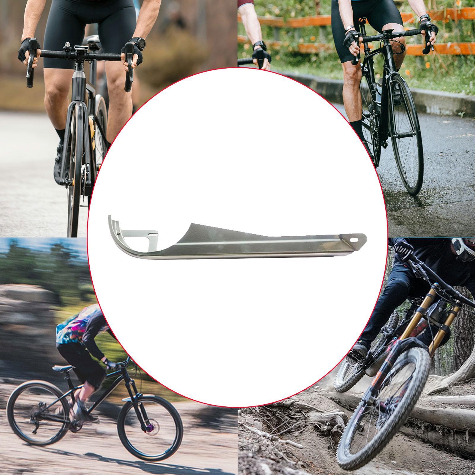 Bicycle Chain Guard Easy to Install Sturdy Metal Bike Chain Protection Cover