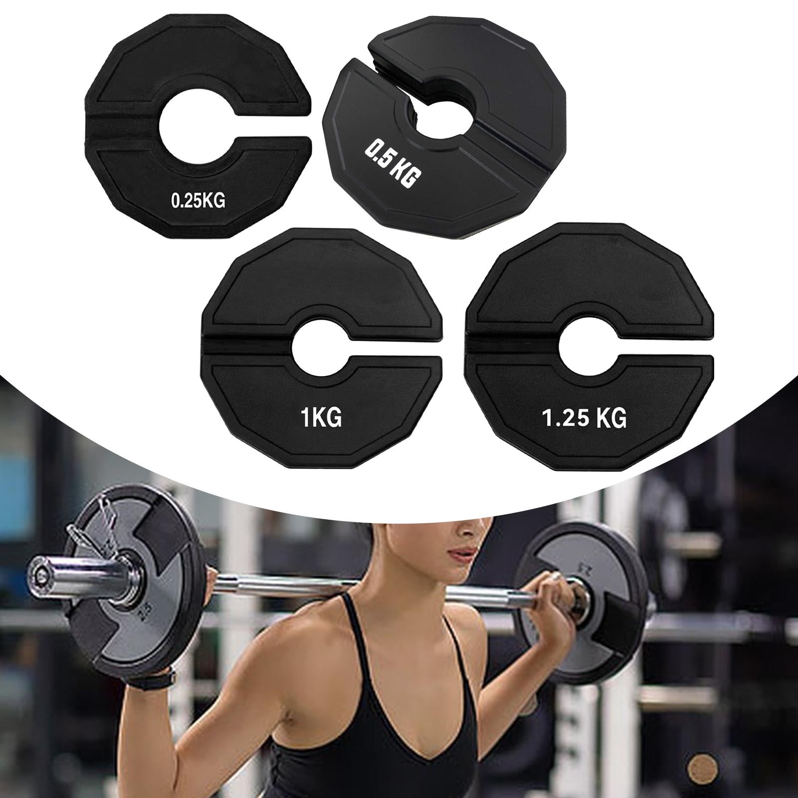 Fractional Weight Plate Gym Supplies for Micro Loading Bodybuilder Beginners 0.25kg