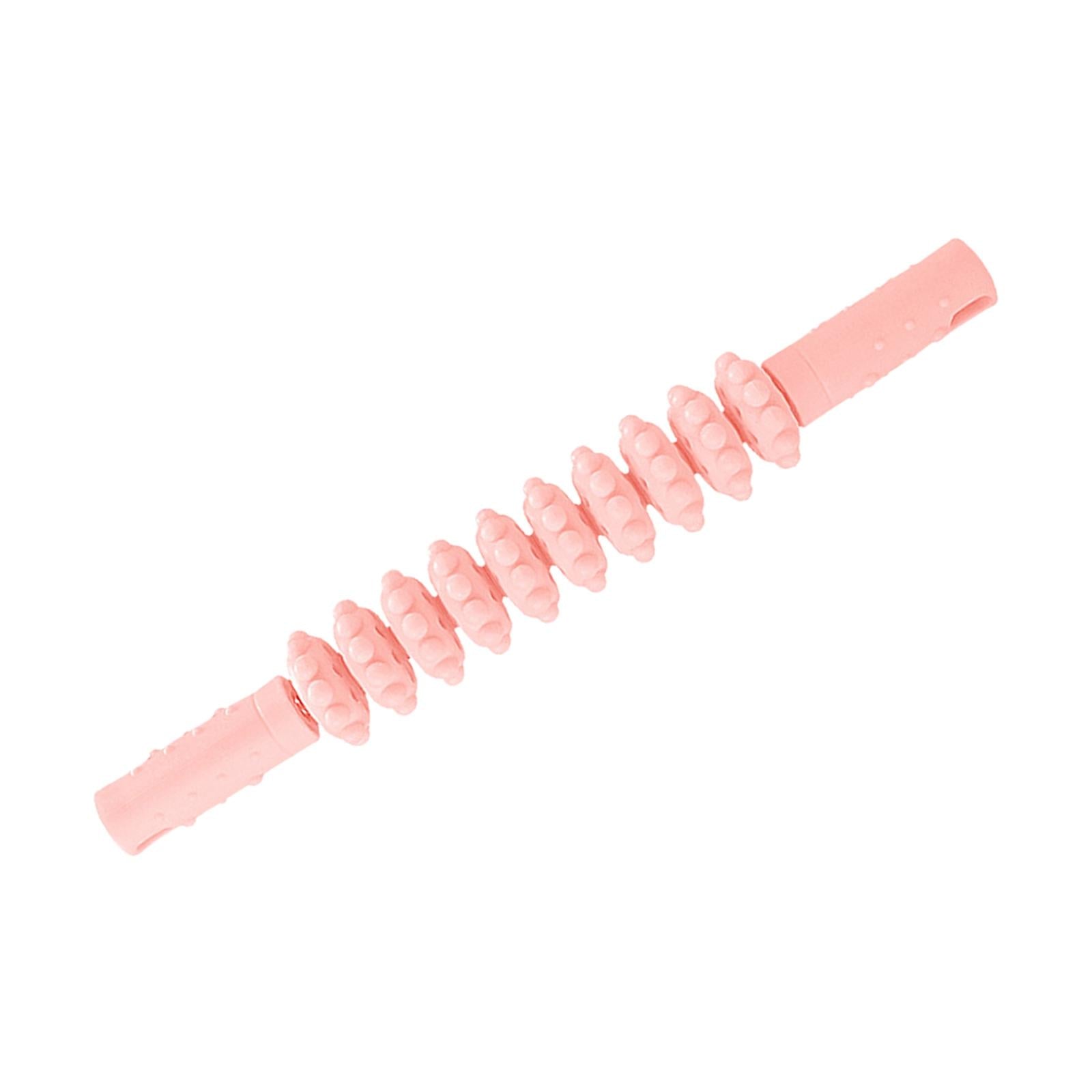 Muscle Roller Stick Comfortable Professional Home Gym for Park Garden Sports Pink
