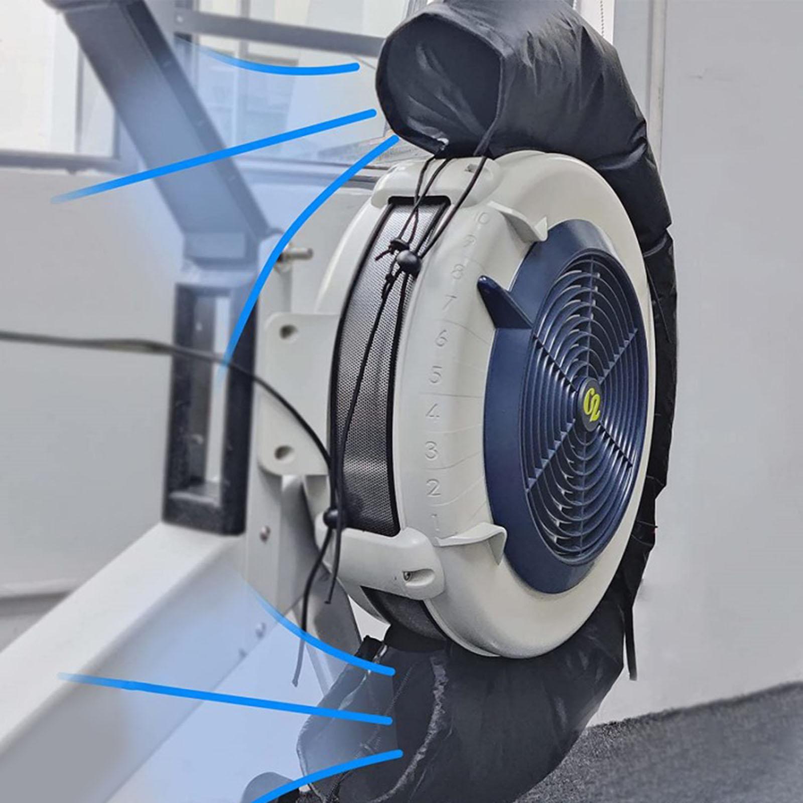 Rowing Machine Fan Bag Lightweight Protection for Home Gym Strength Training