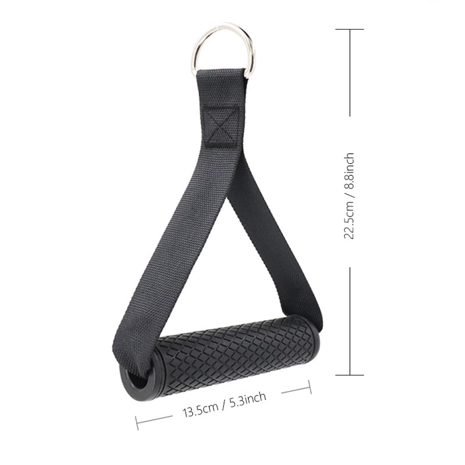 2x Fitness Resistance Band Handles Workout Easy to Use Exercise Bands Handle C