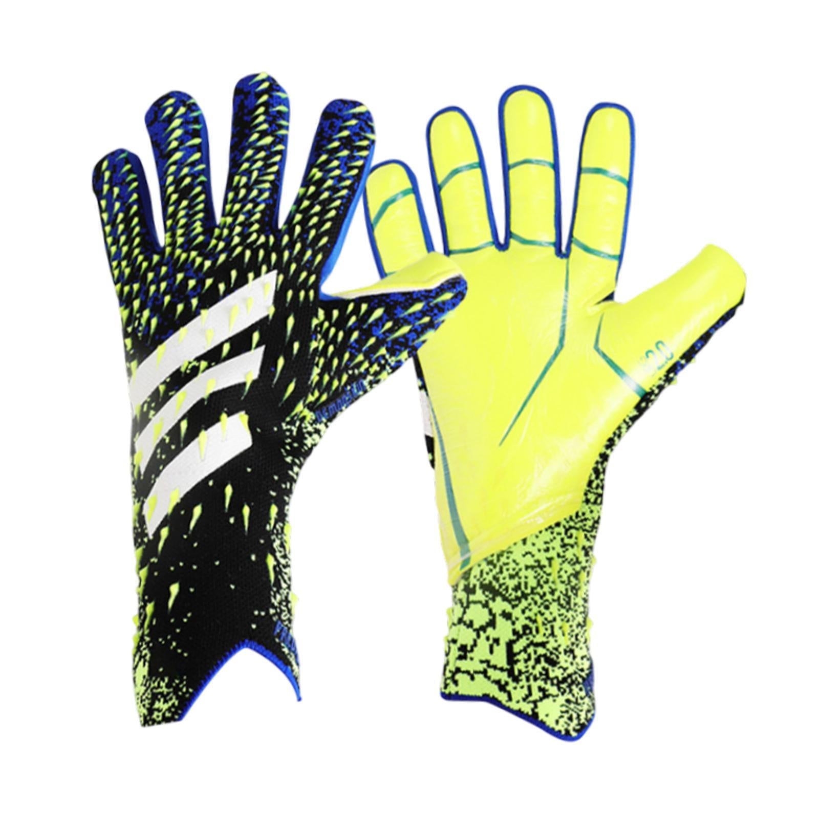 Soccer Goalkeeper Gloves Goalie Glove Accessories for Adults Youth Anti Slip Size 8
