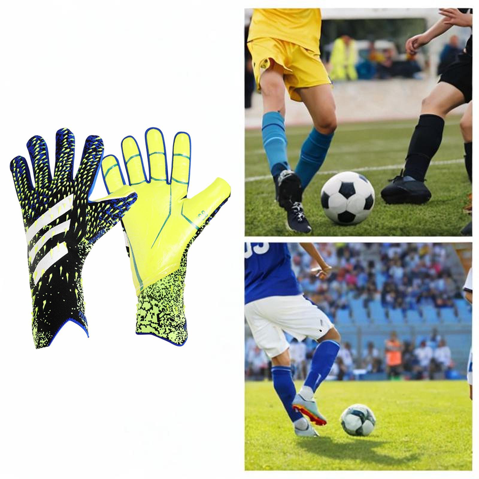 Soccer Goalkeeper Gloves Goalie Glove Accessories for Adults Youth Anti Slip Size 10