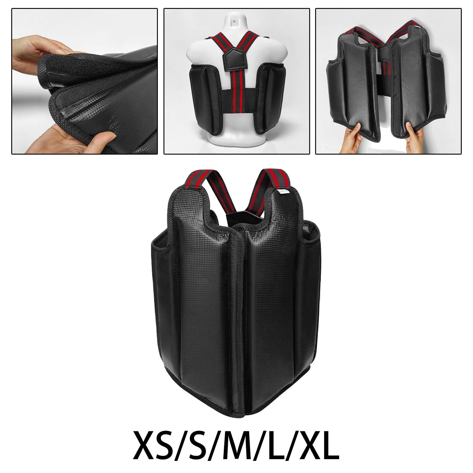 Karate Chest Guard Professional Chest Protector for Mma Muay Thai Kickboxing XS