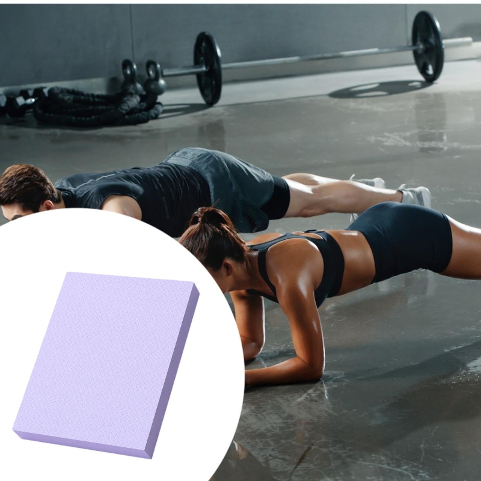 Balance Pad Strength Stability Training Yoga Mat for Gymnastics Workout Home Purple
