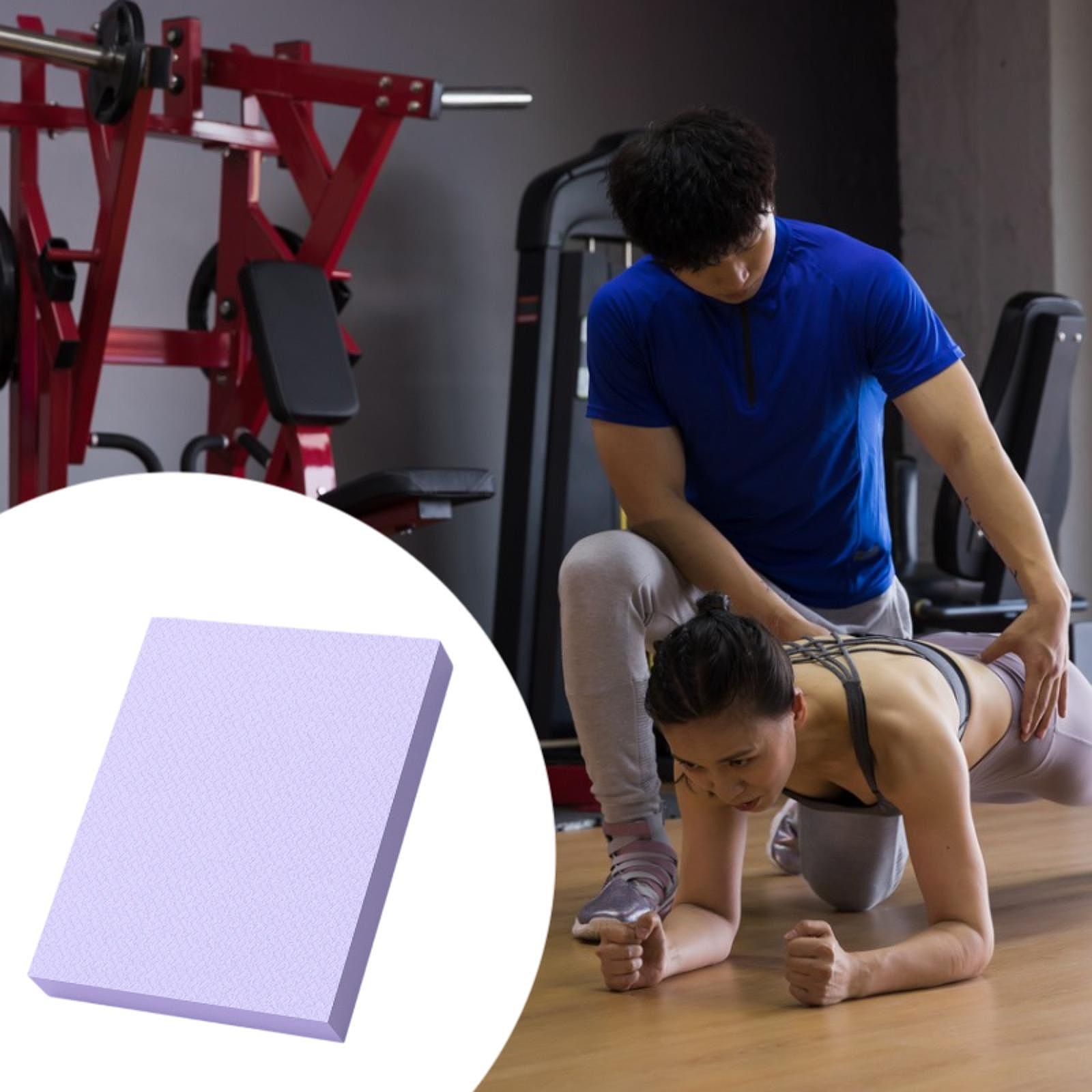 Balance Pad Strength Stability Training Yoga Mat for Gymnastics Workout Home Purple