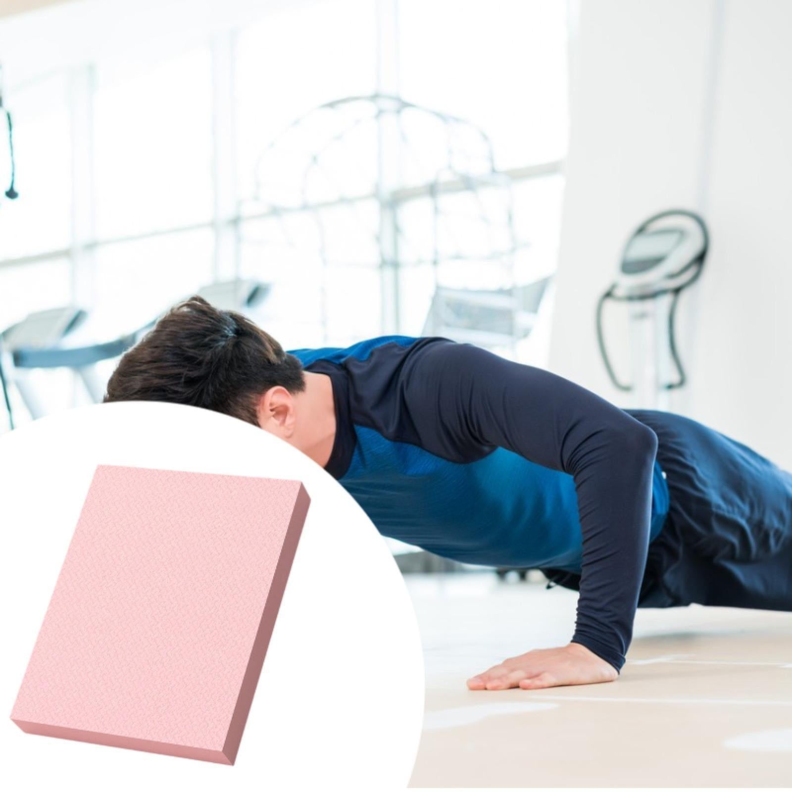Balance Pad Strength Stability Training Yoga Mat for Gymnastics Workout Home Pink