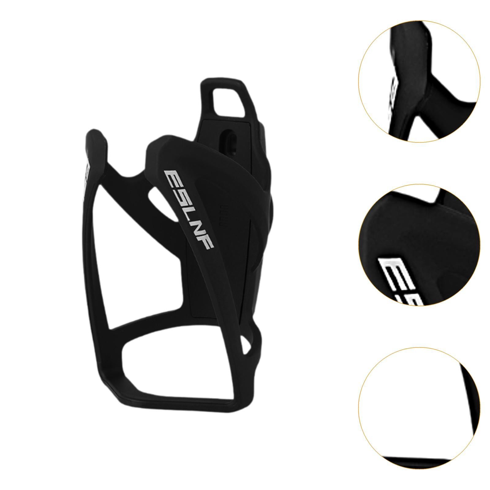 Bike Water Bottle Holder Mount Strong Carrier Bracket Bike Water Bottle Cage Black