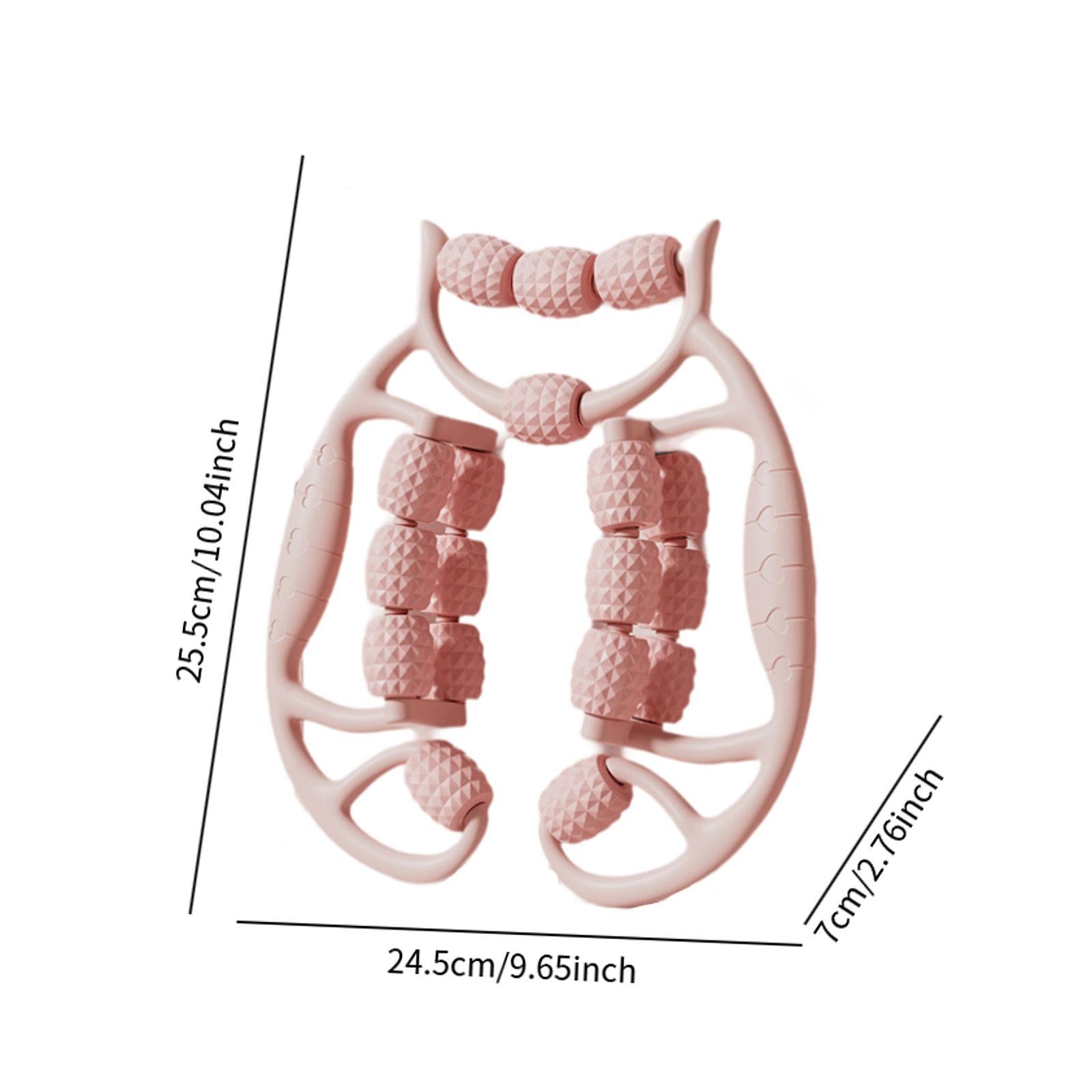 Massage Roller for Legs Exercise Deep Tissue Massage for Physical Gym Sports Pink