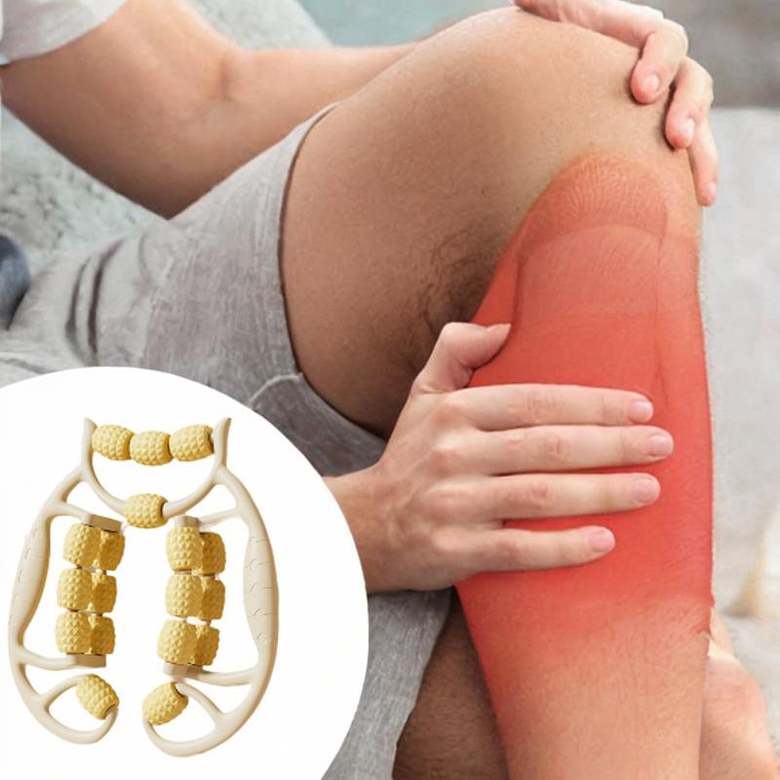 Massage Roller for Legs Exercise Deep Tissue Massage for Physical Gym Sports Yellow