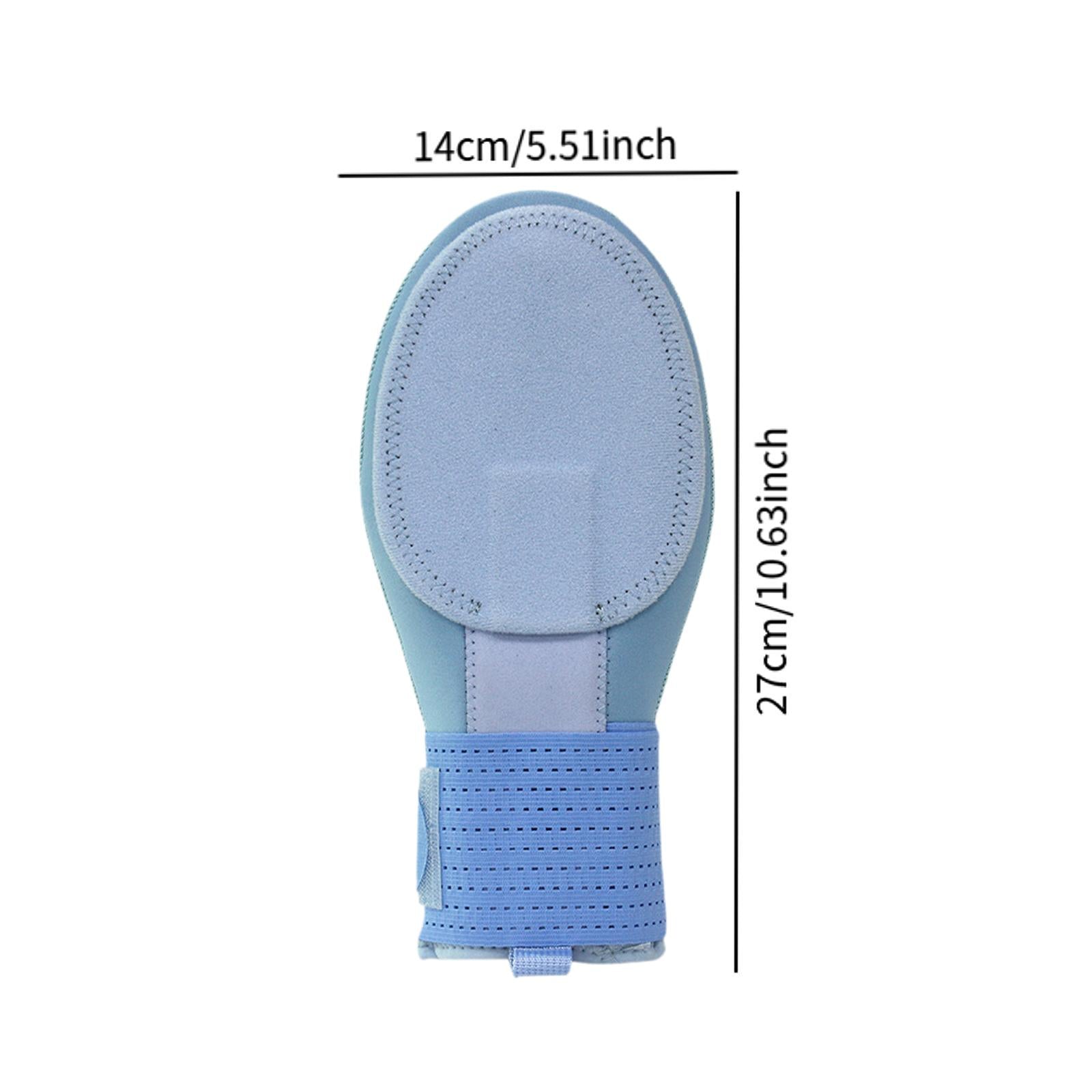 Baseball Softball Sliding Glove for Adults Hand Wrist Protector for Exercise Light Blue