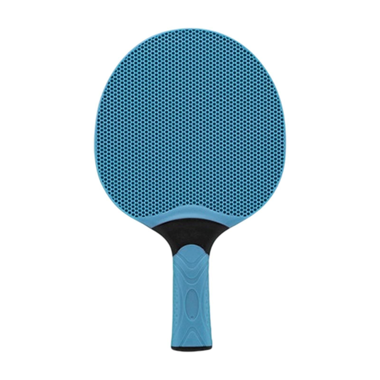 Table Tennis Racket Premium Table Tennis Paddle for Indoor Training Practice Dark Blue