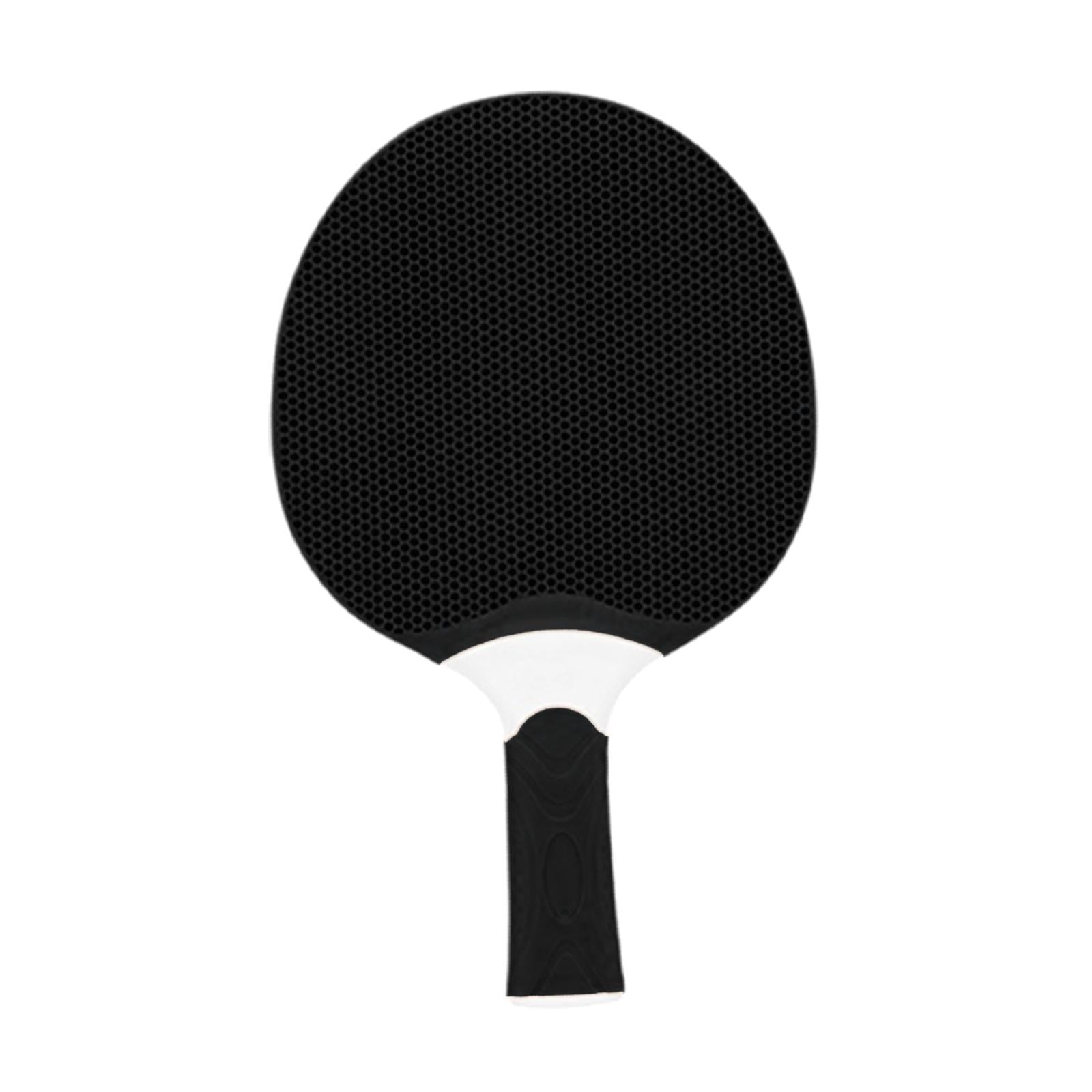 Table Tennis Racket Premium Table Tennis Paddle for Indoor Training Practice Black