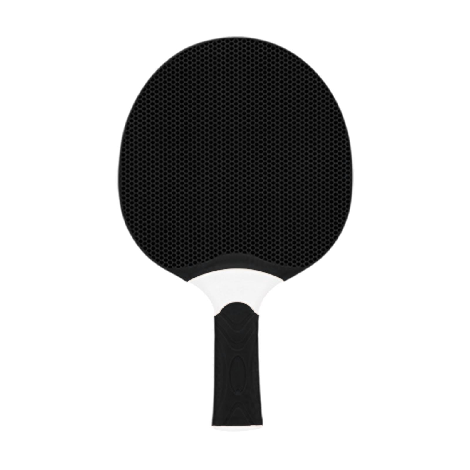 Table Tennis Racket Premium Table Tennis Paddle for Indoor Training Practice Black