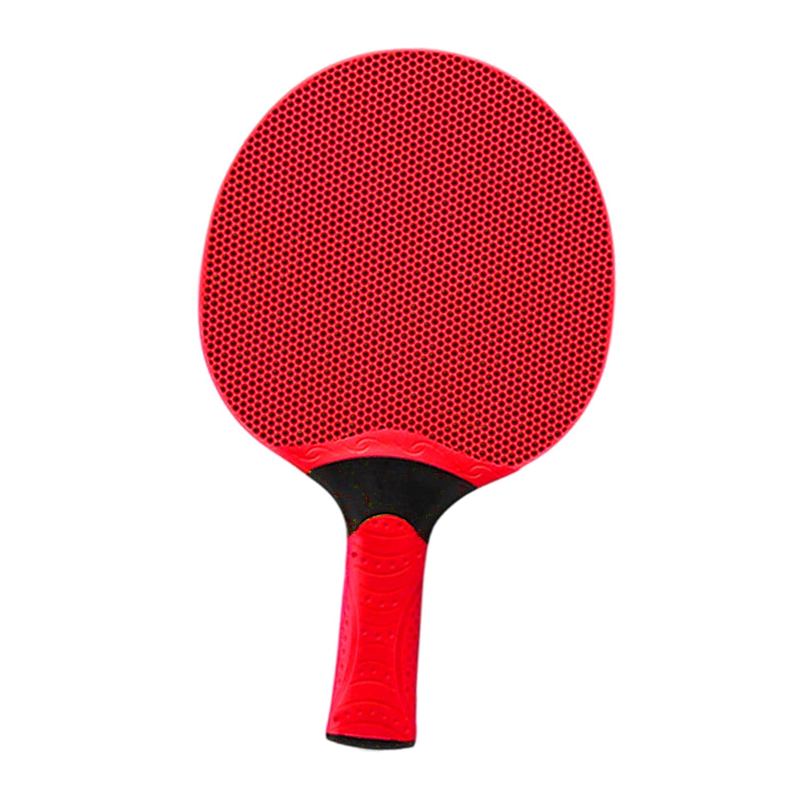Table Tennis Racket Premium Table Tennis Paddle for Indoor Training Practice Red