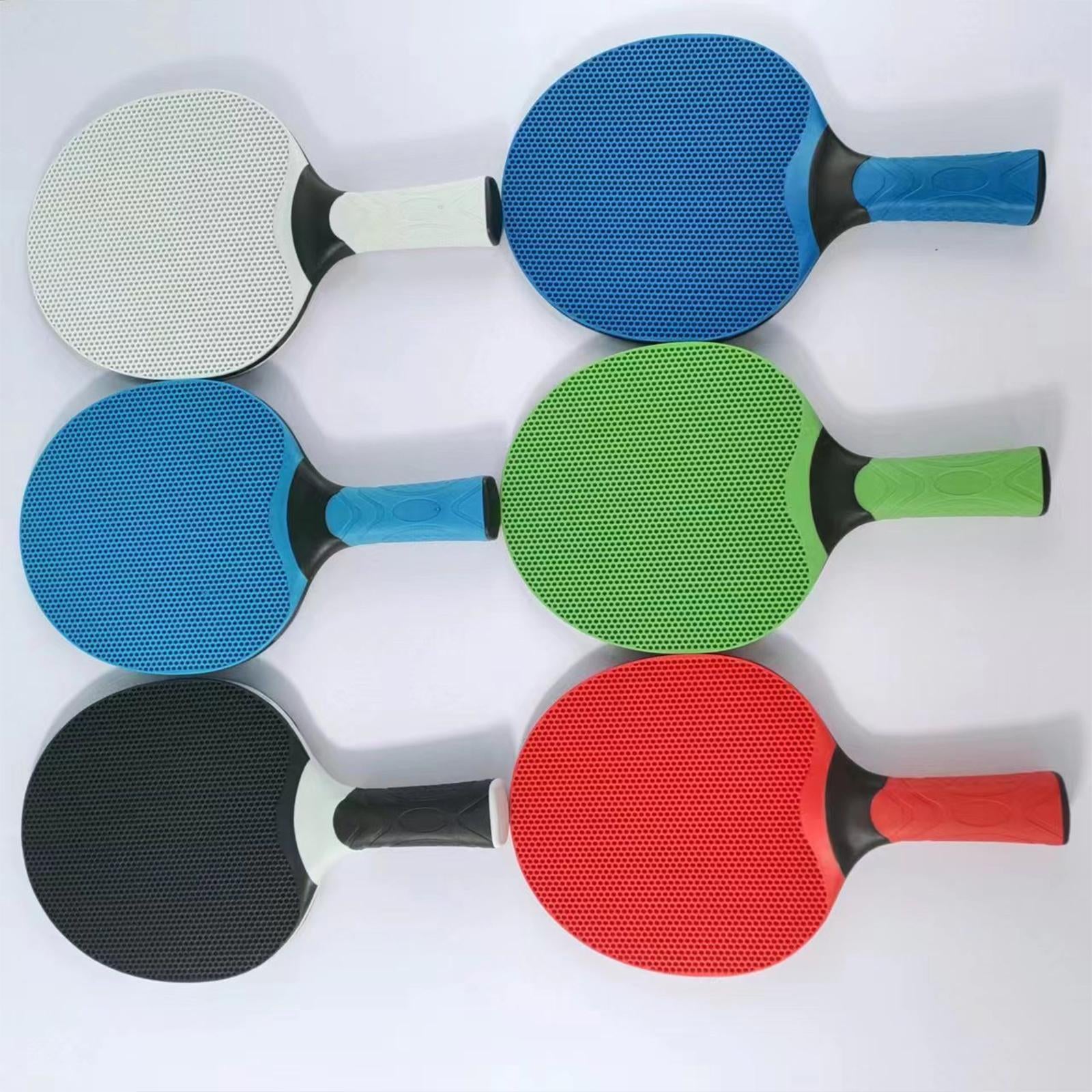 Table Tennis Racket Premium Table Tennis Paddle for Indoor Training Practice Light Blue