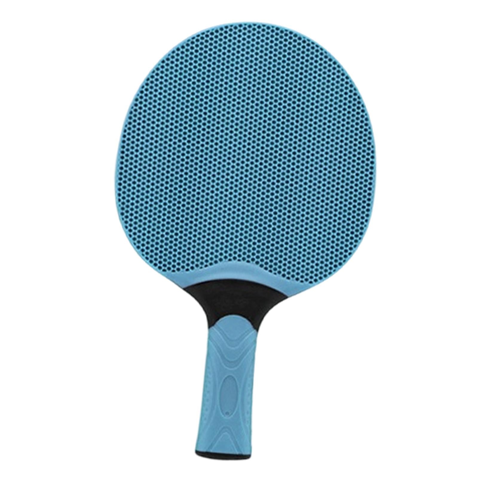 Table Tennis Racket Premium Table Tennis Paddle for Indoor Training Practice Light Blue