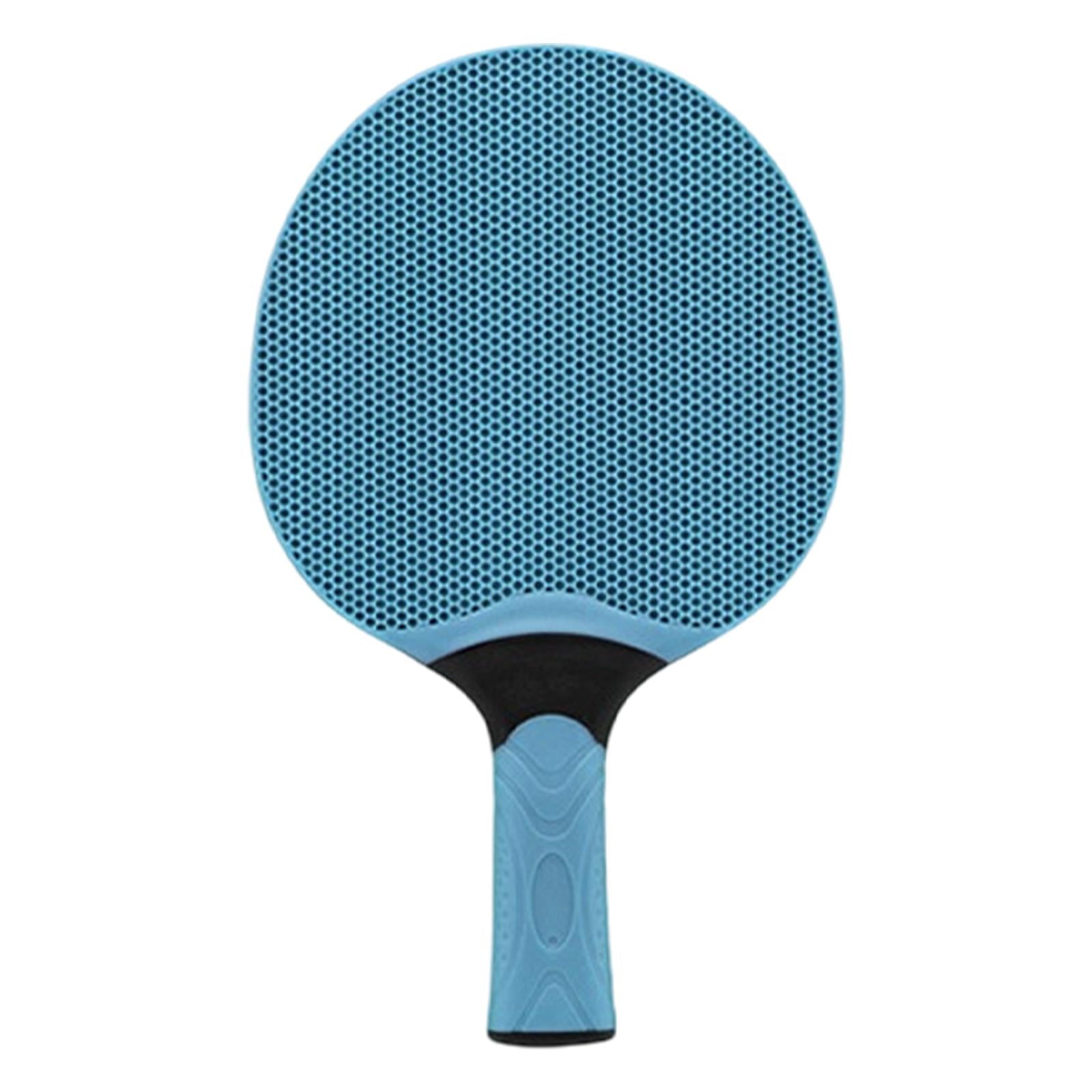 Table Tennis Racket Premium Table Tennis Paddle for Indoor Training Practice Light Blue