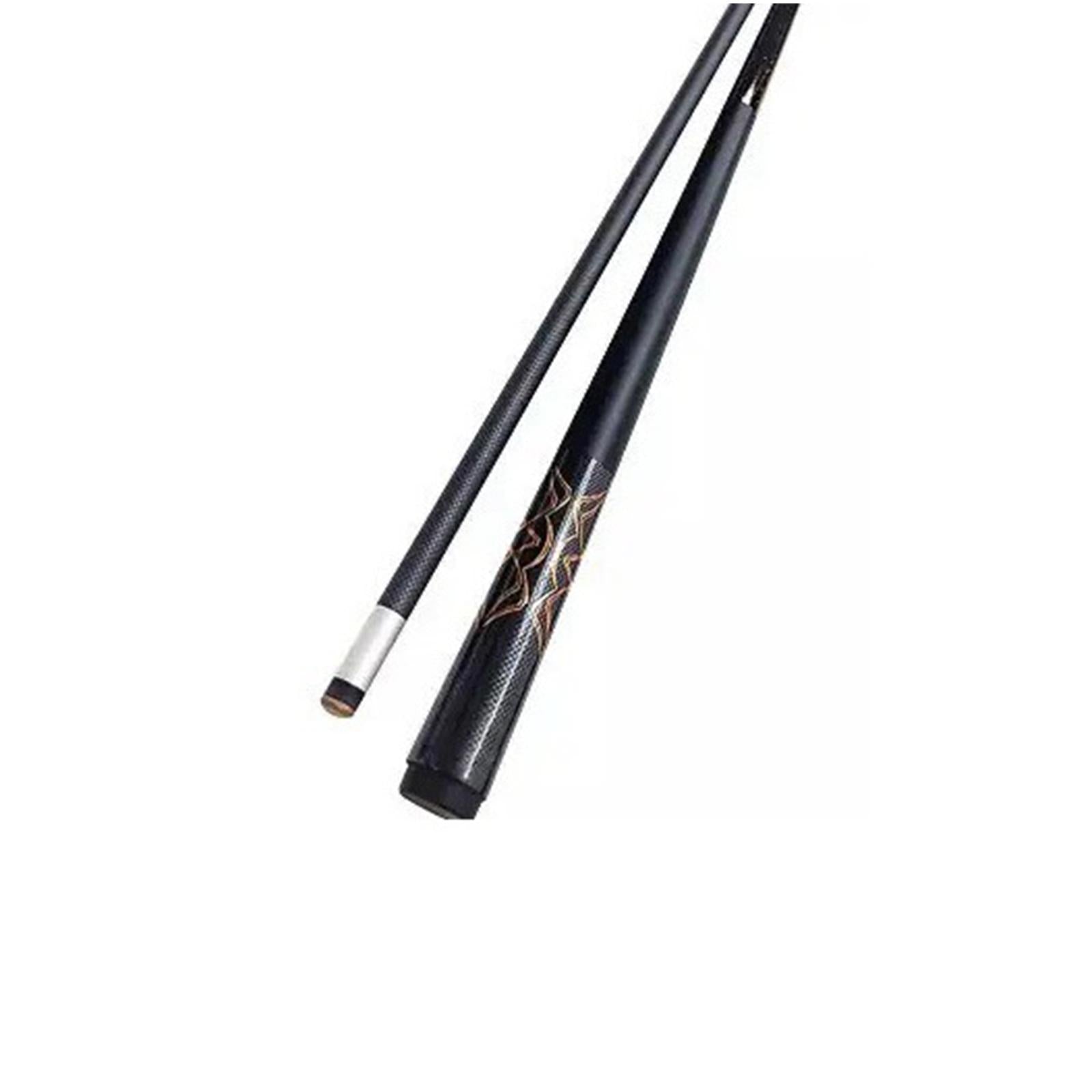 1/2 Pool Cue Trendy Handmade with Storage Pouch for Women Indoor Enthusiasts Gold