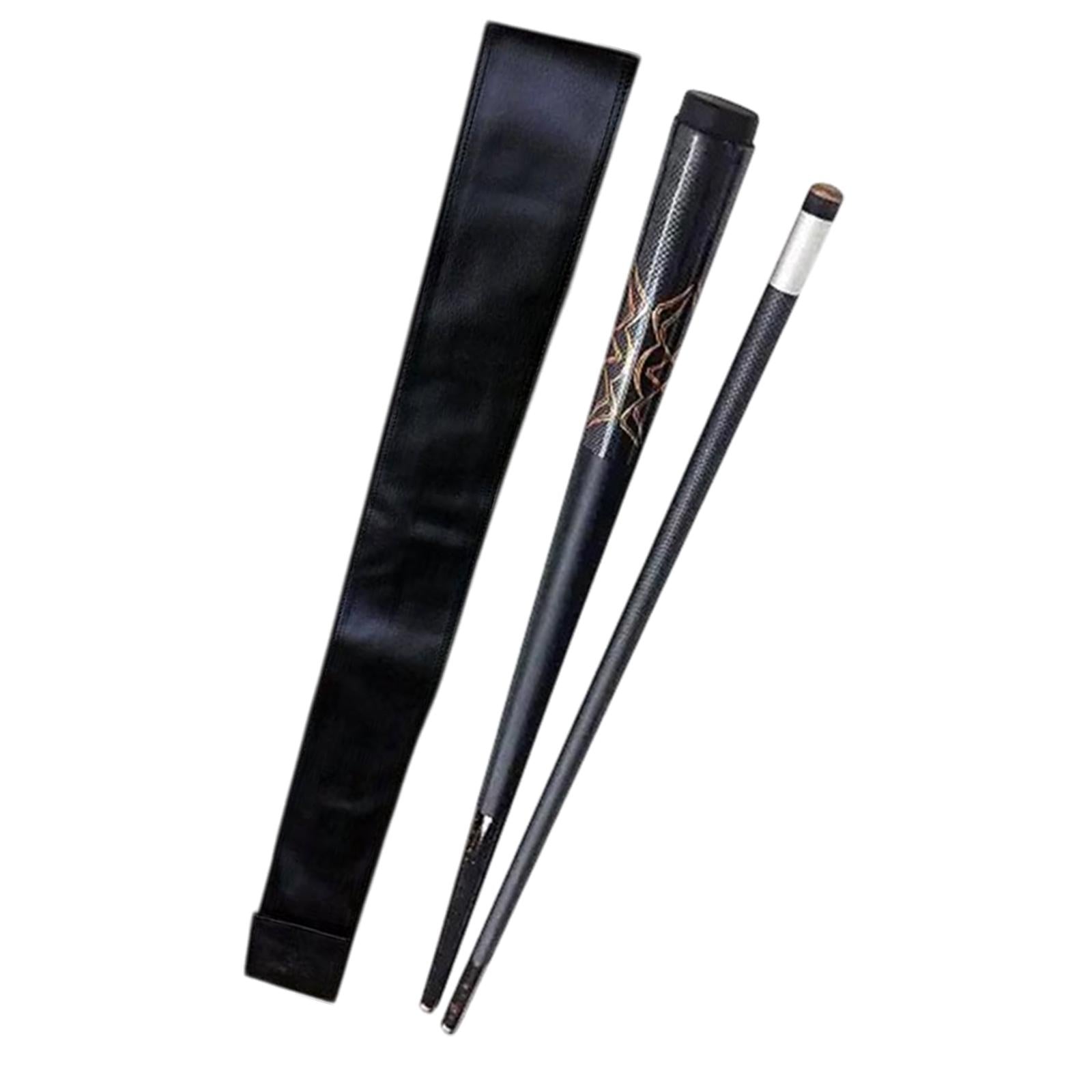 1/2 Pool Cue Trendy Handmade with Storage Pouch for Women Indoor Enthusiasts Gold