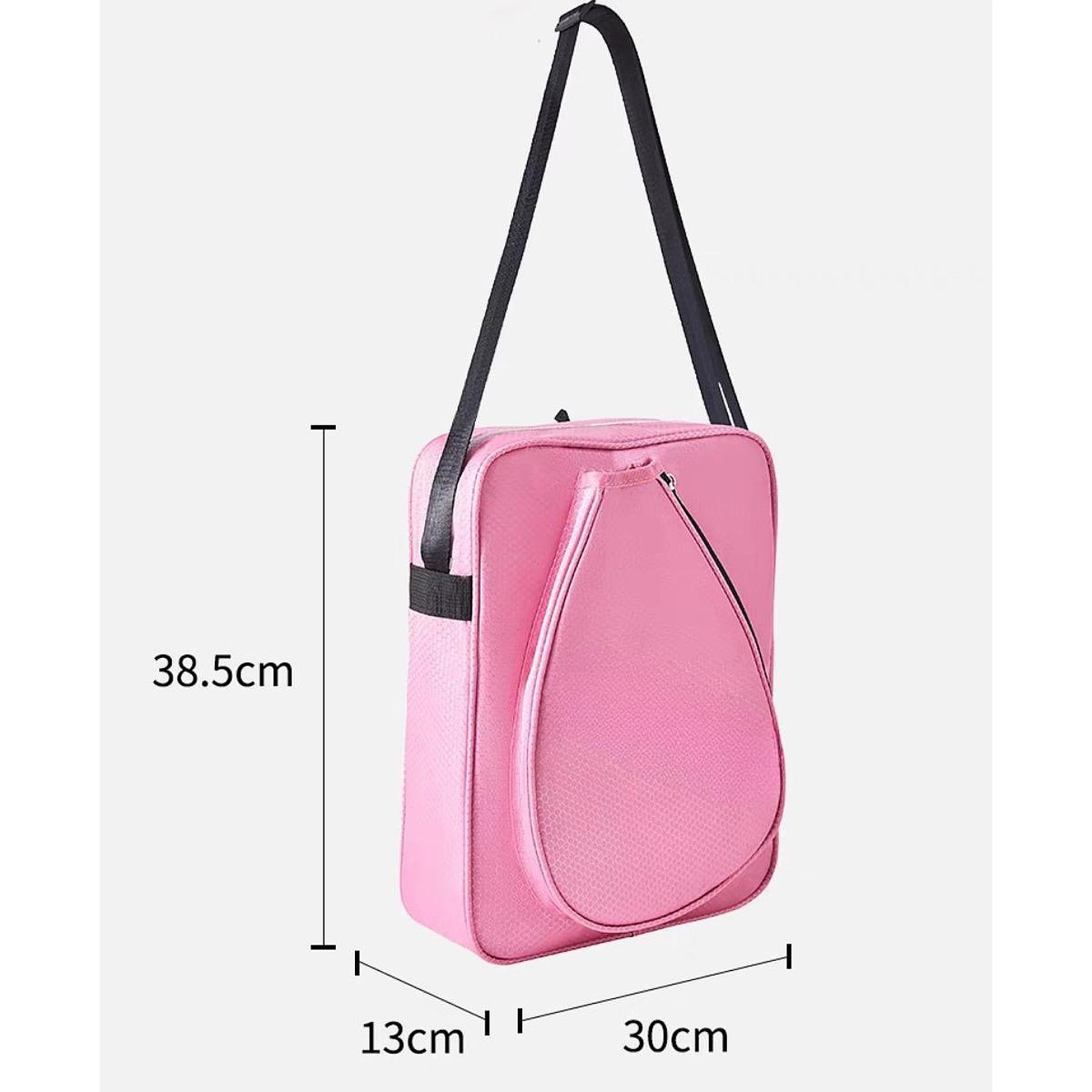Tennis Bag Sports Carrier Multipurpose Multifunctional Badminton Racquet Bag Pink