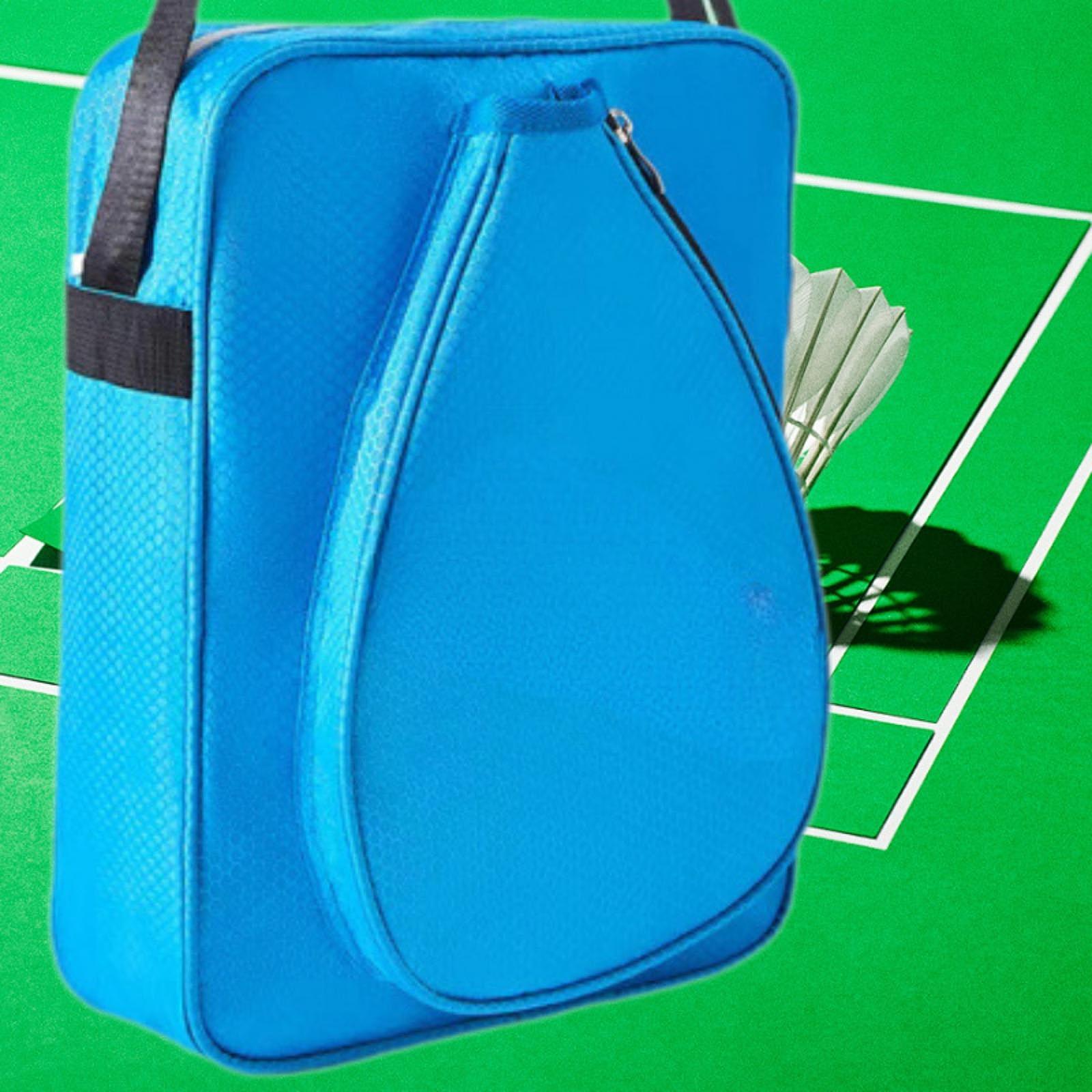 Tennis Bag Sports Carrier Multipurpose Multifunctional Badminton Racquet Bag Honeycomb Light Blue