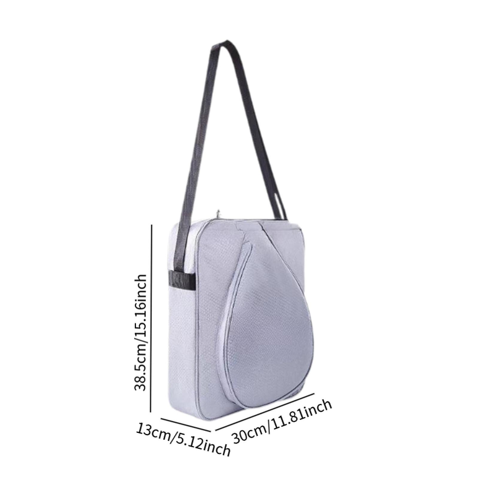 Tennis Bag Sports Carrier Multipurpose Multifunctional Badminton Racquet Bag Honeycomb Gray