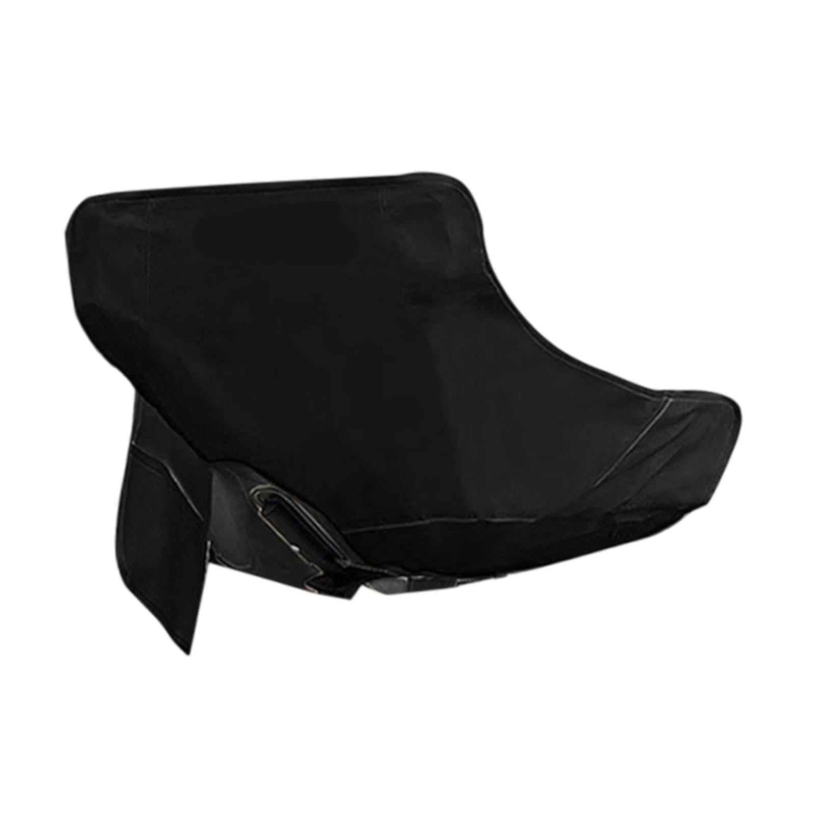 Folding Camping Chair Cover Portable Replacement for Backyard Picnic Fishing Low Back Black