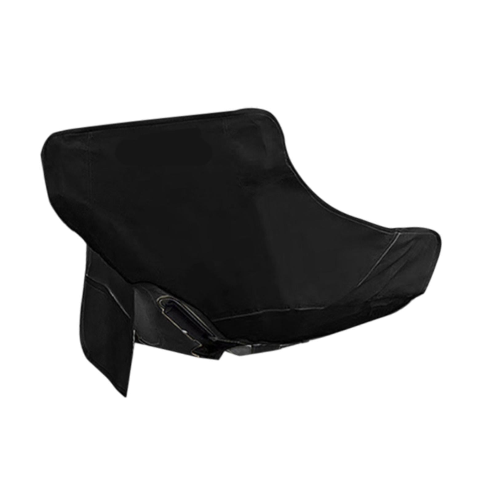 Folding Camping Chair Cover Portable Replacement for Backyard Picnic Fishing Low Back Black