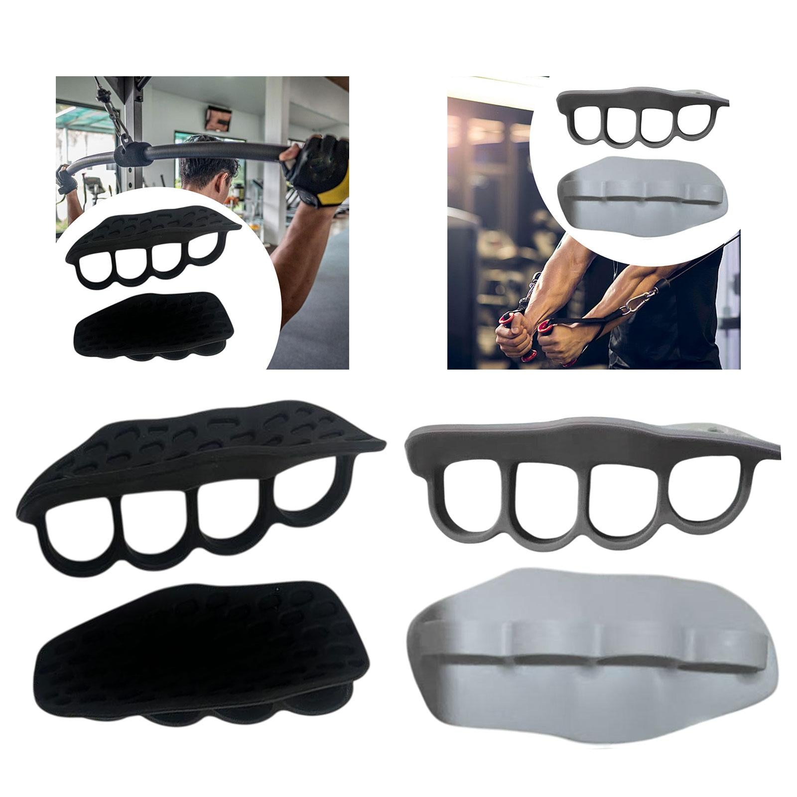 Gym Grips Finger Grip Strengthener for Gymnastics Crosstraining Bodybuilding Black