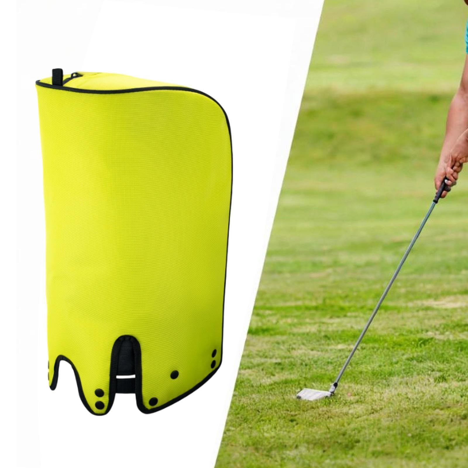 Golf Bag Cover Dustproof Rain Hood Cape for Travel Golf Course Driving Range Green
