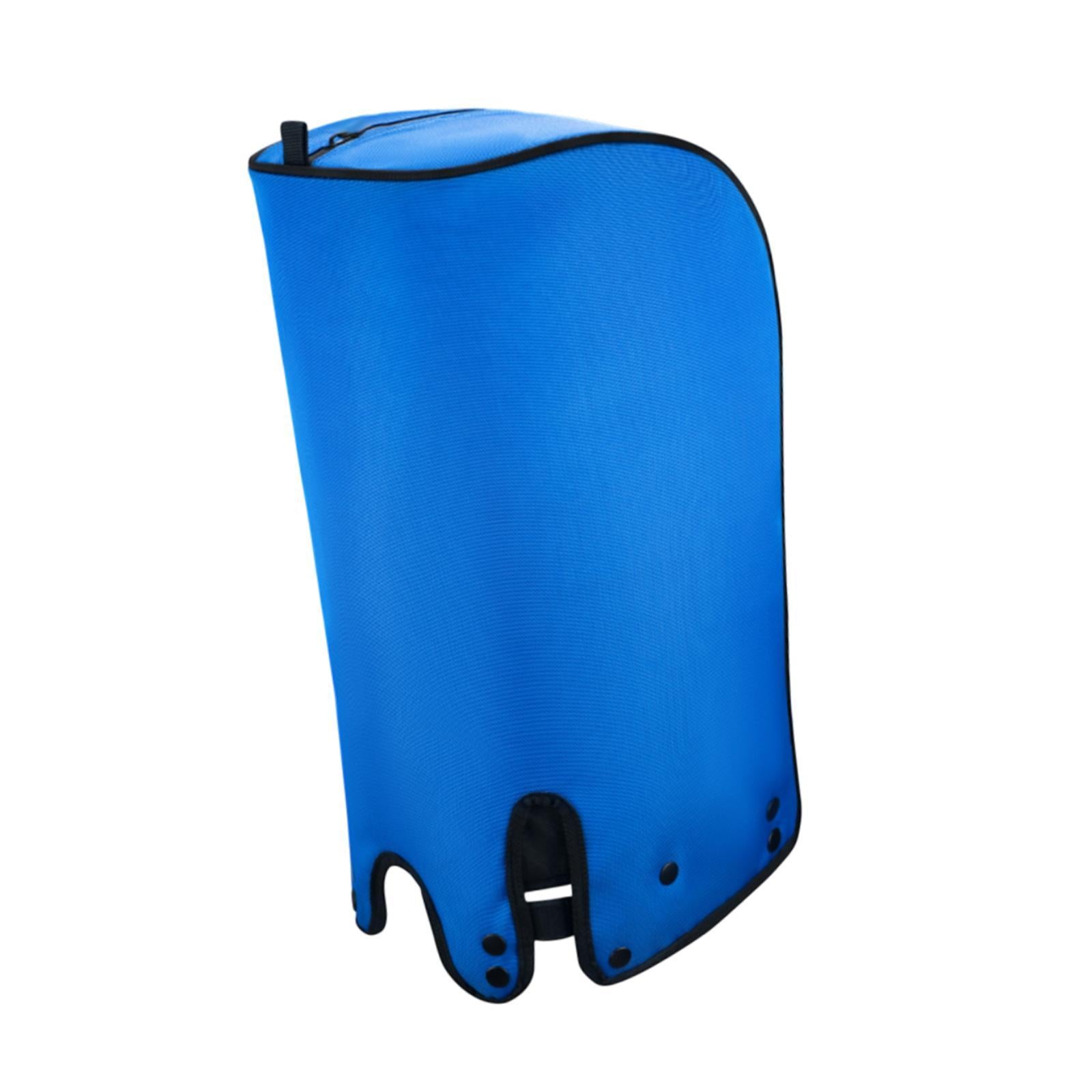 Golf Bag Cover Dustproof Rain Hood Cape for Travel Golf Course Driving Range Blue