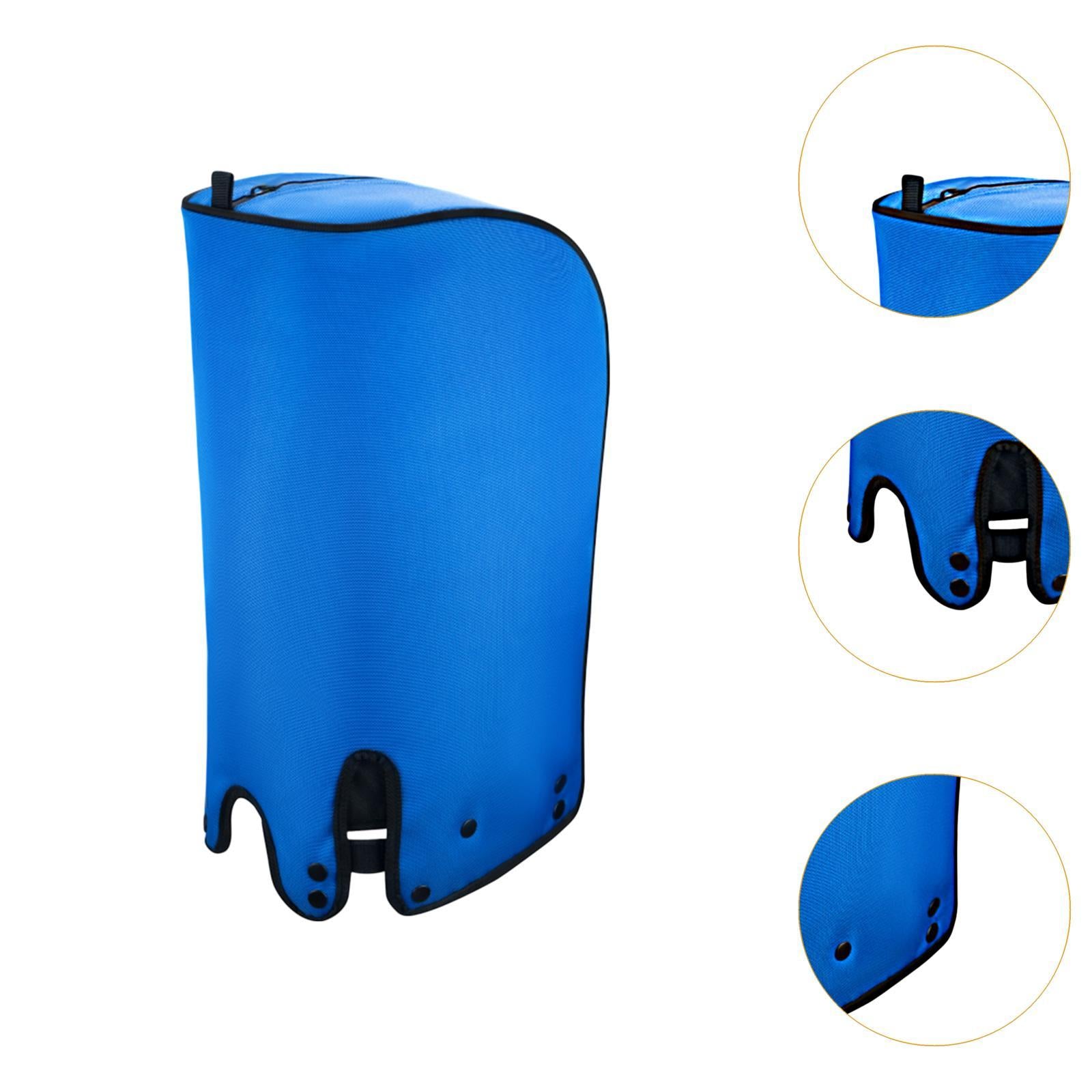 Golf Bag Cover Dustproof Rain Hood Cape for Travel Golf Course Driving Range Blue