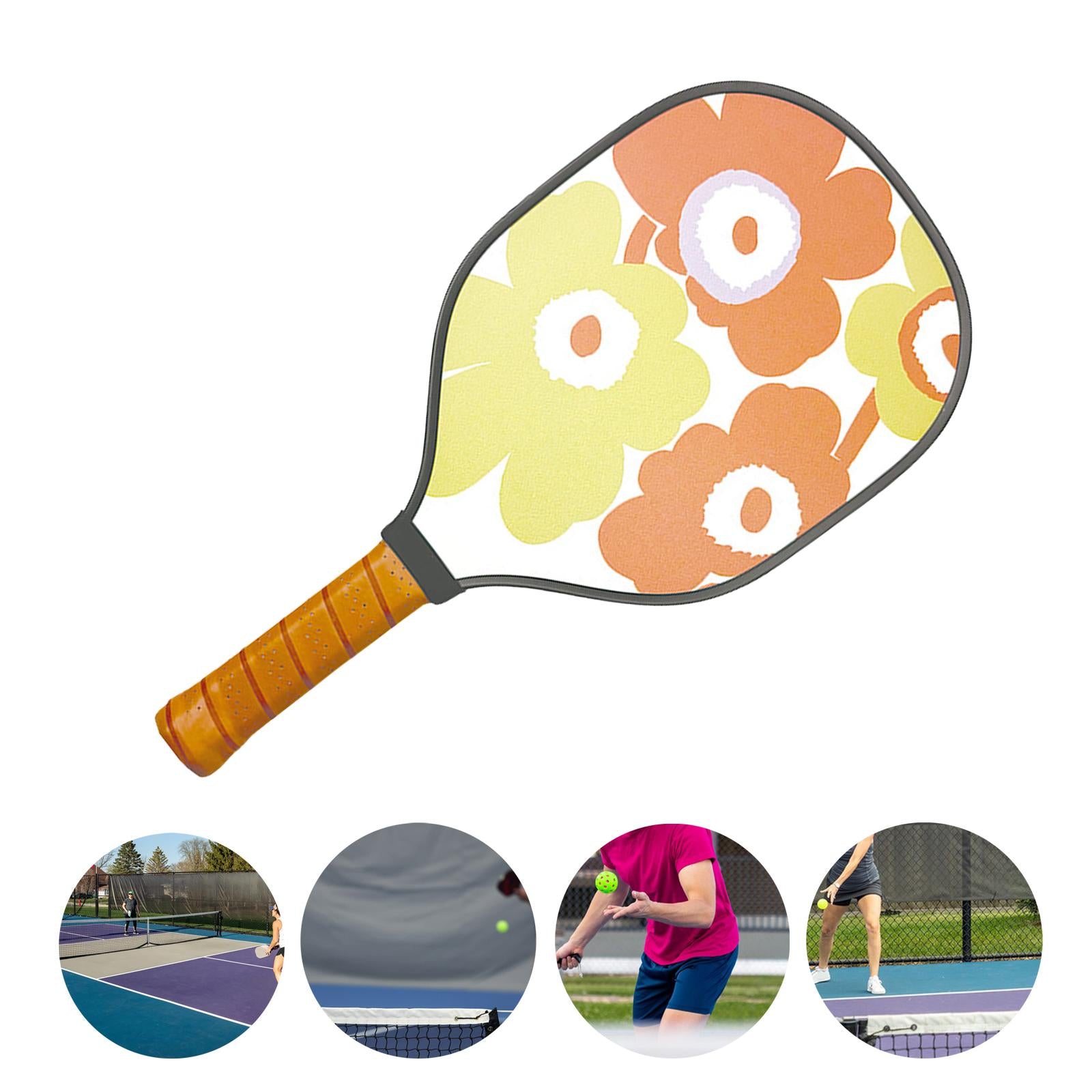 Pickleball Paddle Wood Premium Pickleball Racket for Power Training Practice