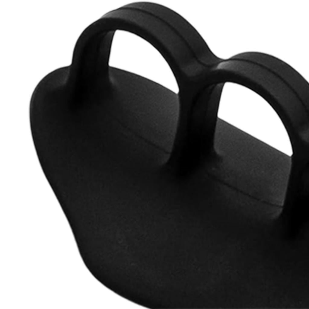 1 Pair Weight Lifting Grips Workout Grips for Calisthenics Dumbbell Deadlift Black